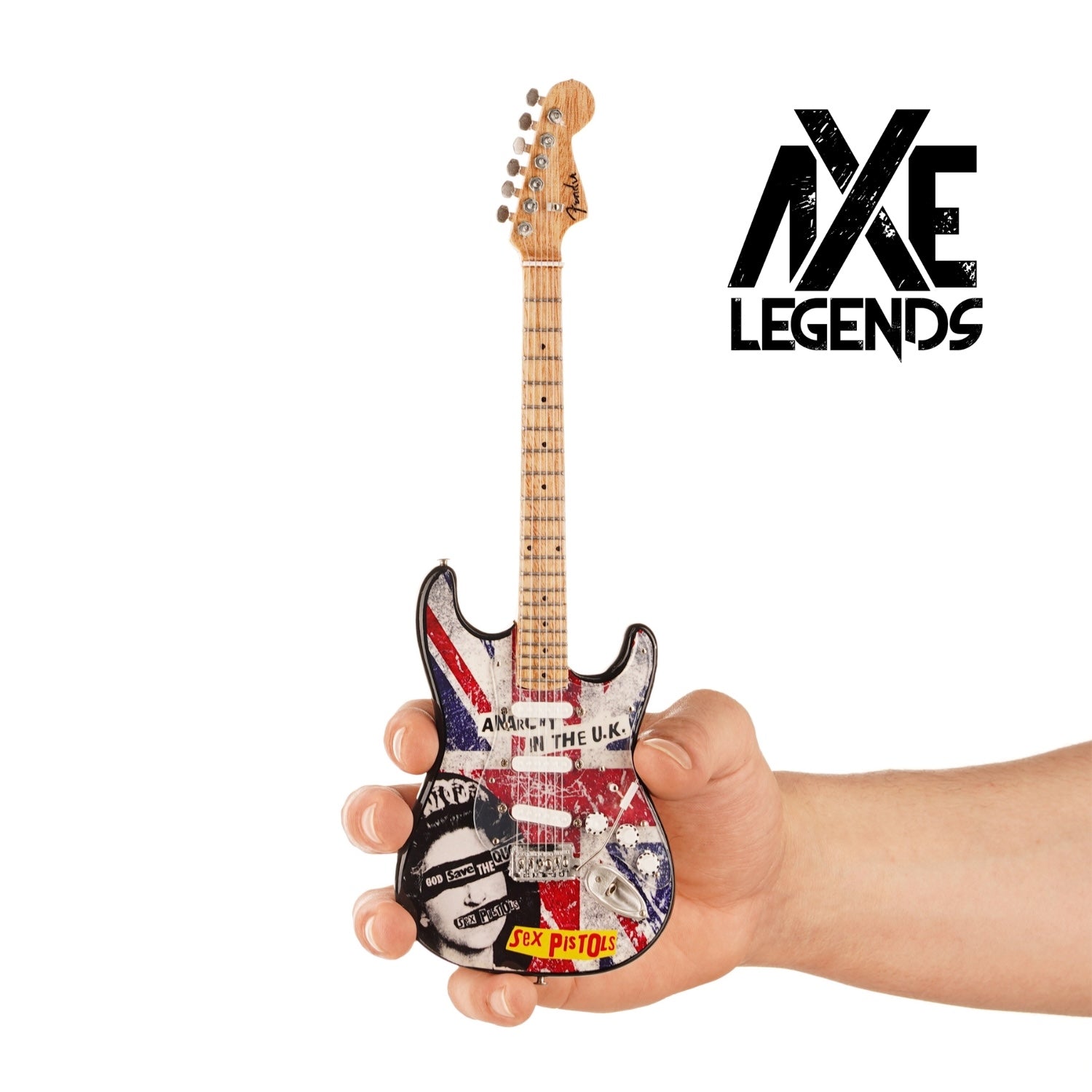 Guitar Minis - Sex Pistols Strat Union Jack