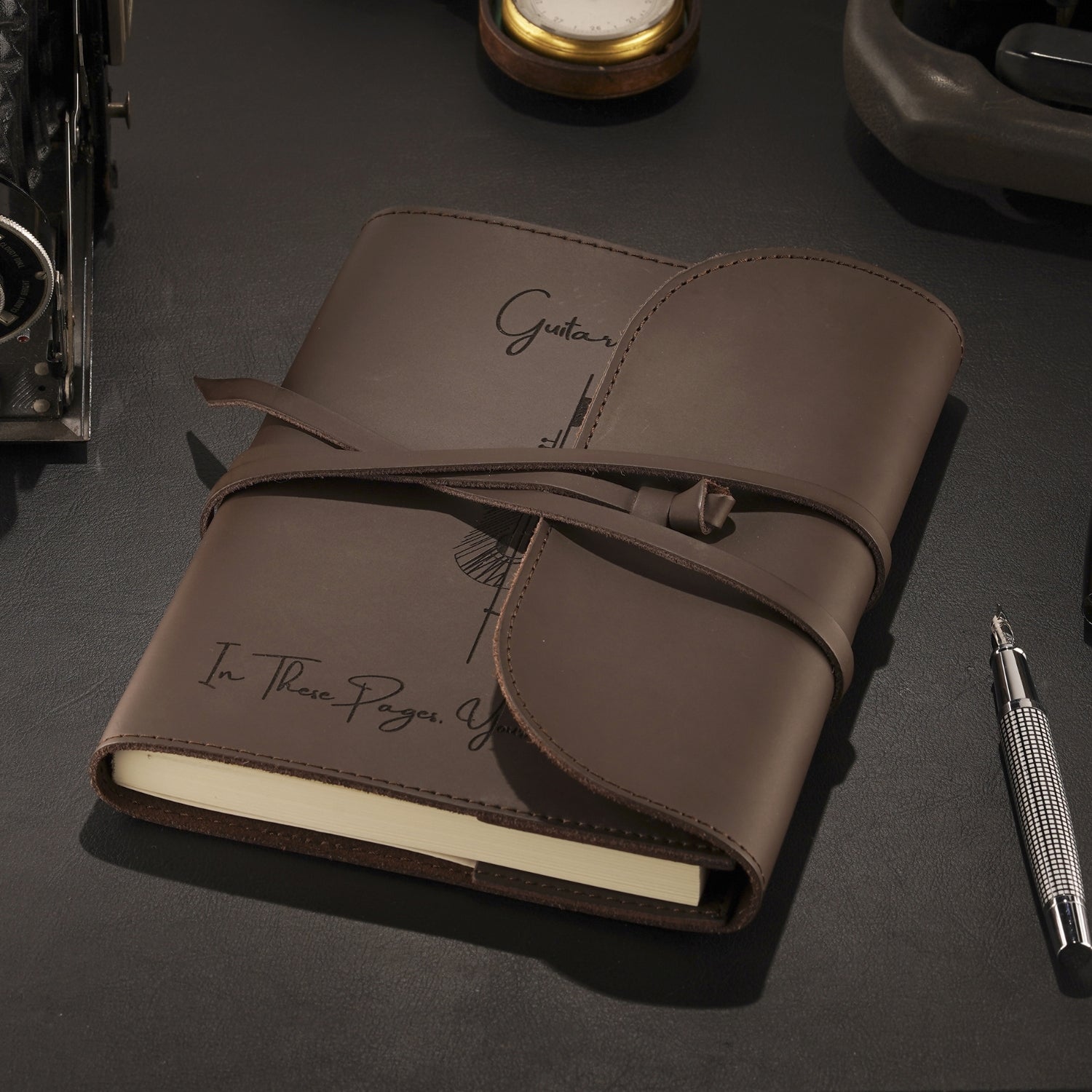Personalised Leather Music Journal