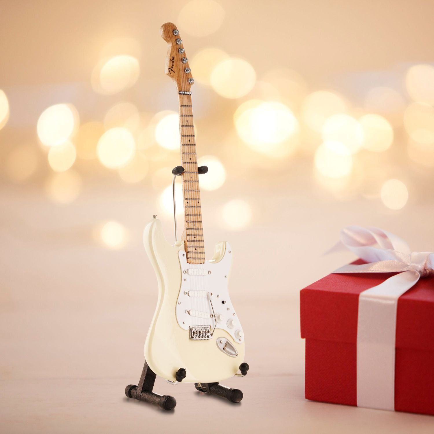 Guitar Minis - White JH Strat