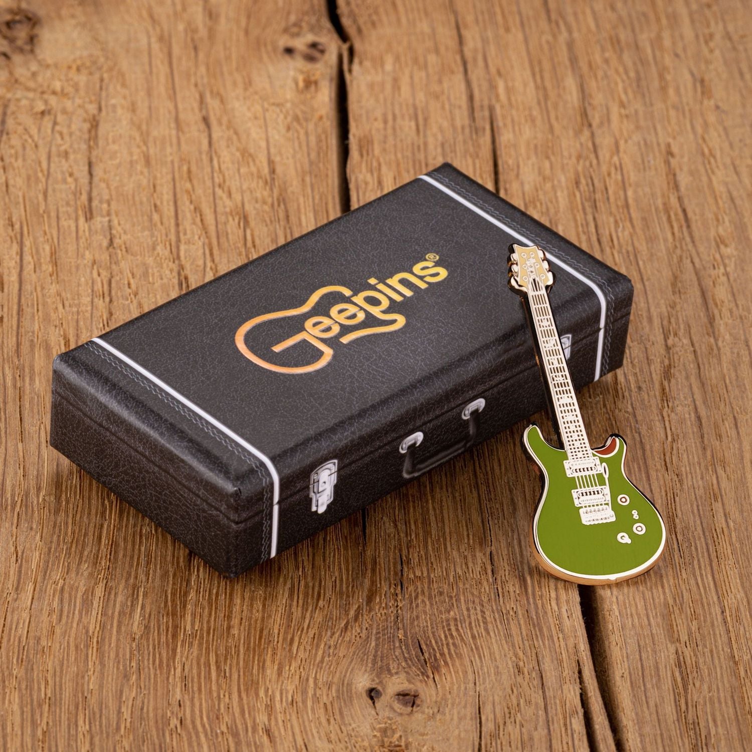 Geepin PRS Guitar Enamel Pin - Premium Collectible Music Badge