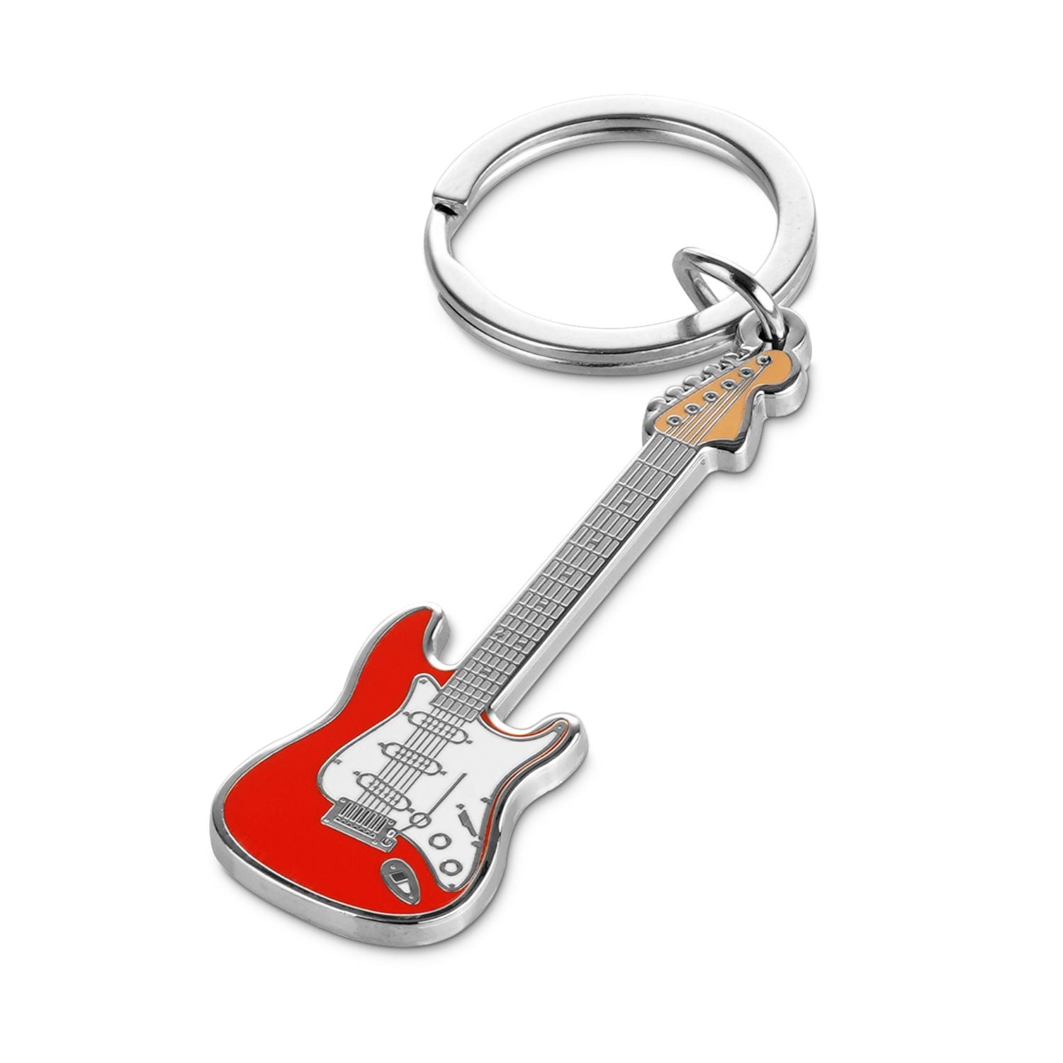 Pick Geek Mini Guitar Keyrings - Guitar & Bass Keyring Collection
