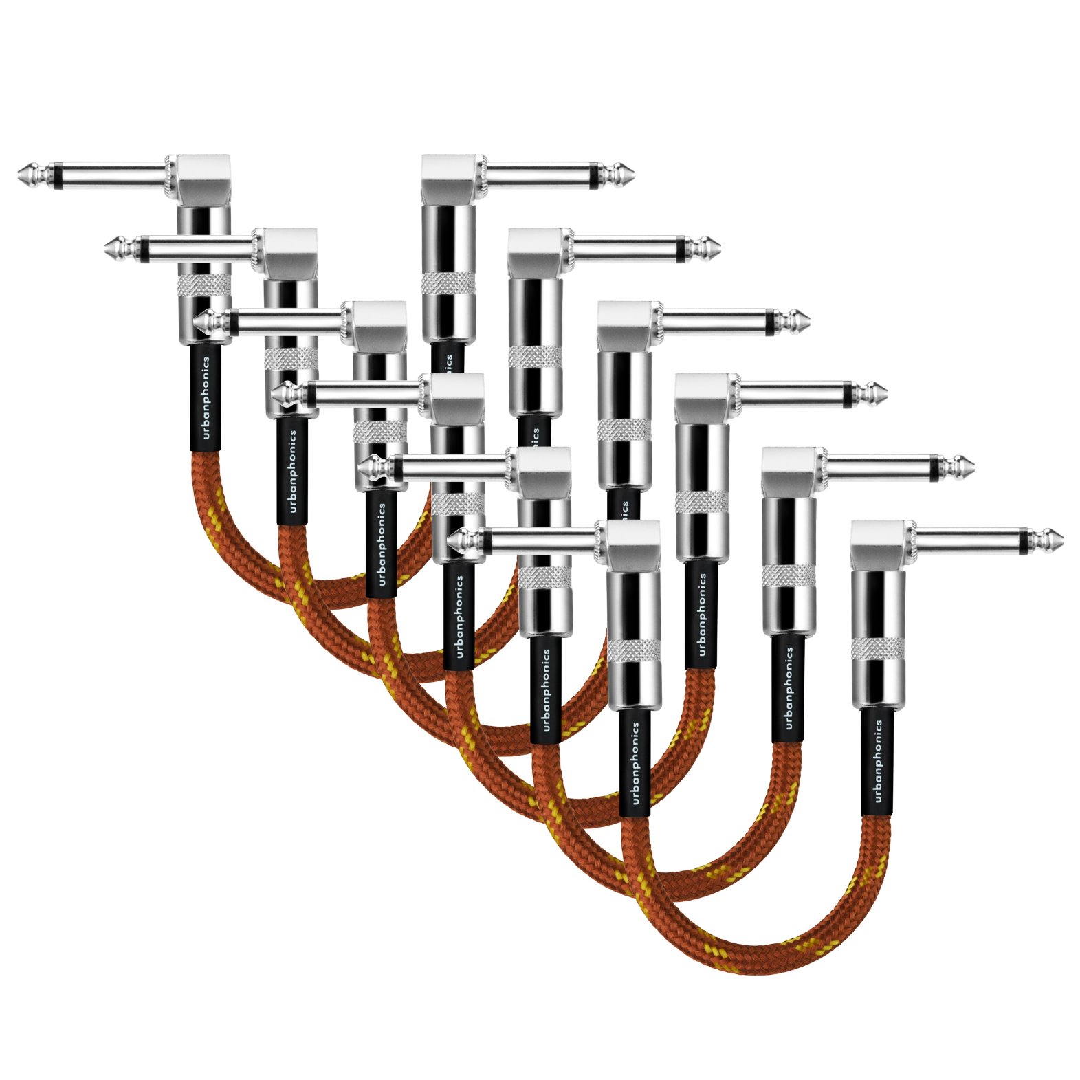 Urbanphonics Patch Cable - Copper Colour Tweed