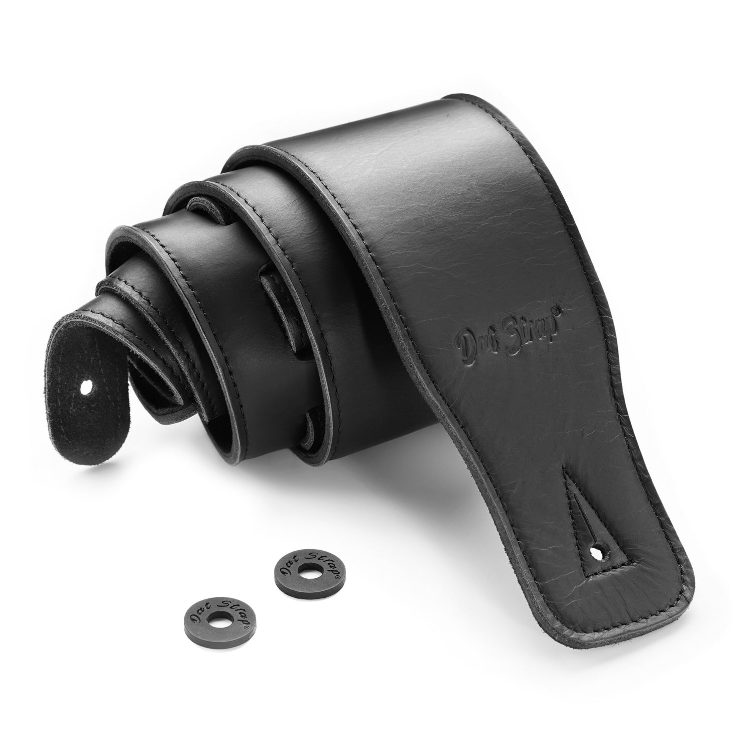 Dat Strap Wide Leather Guitar Strap