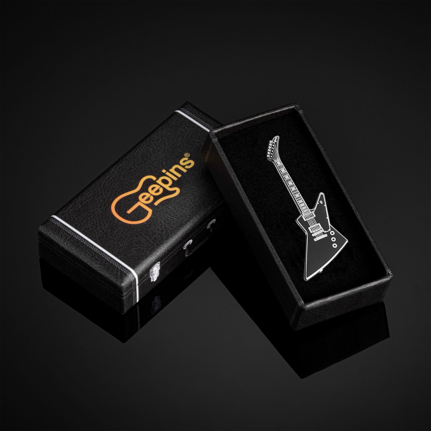 Geepin Explorer Guitar Pin - Limited Edition Collectible