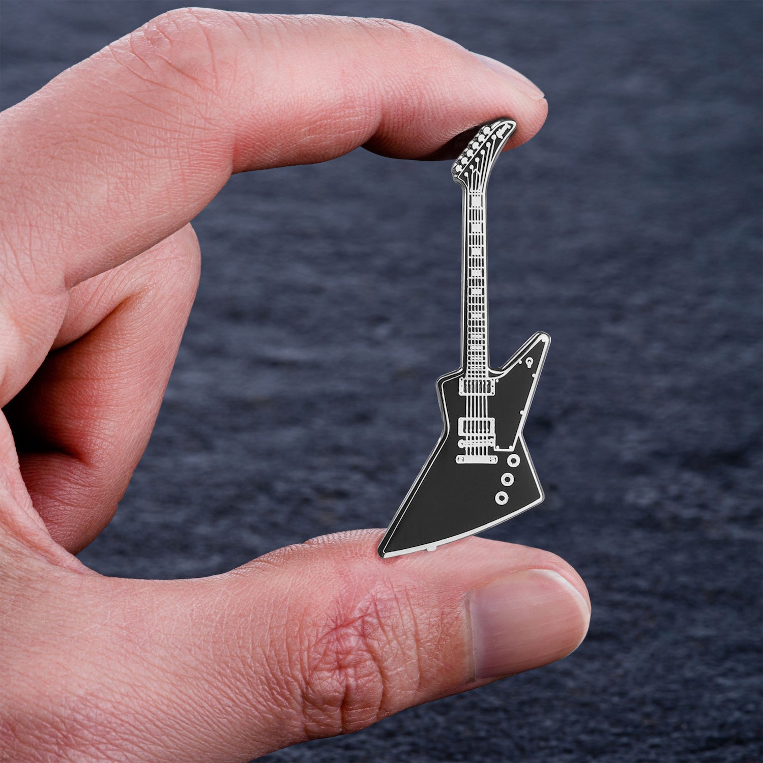 Geepin Explorer Guitar Pin - Limited Edition Collectible