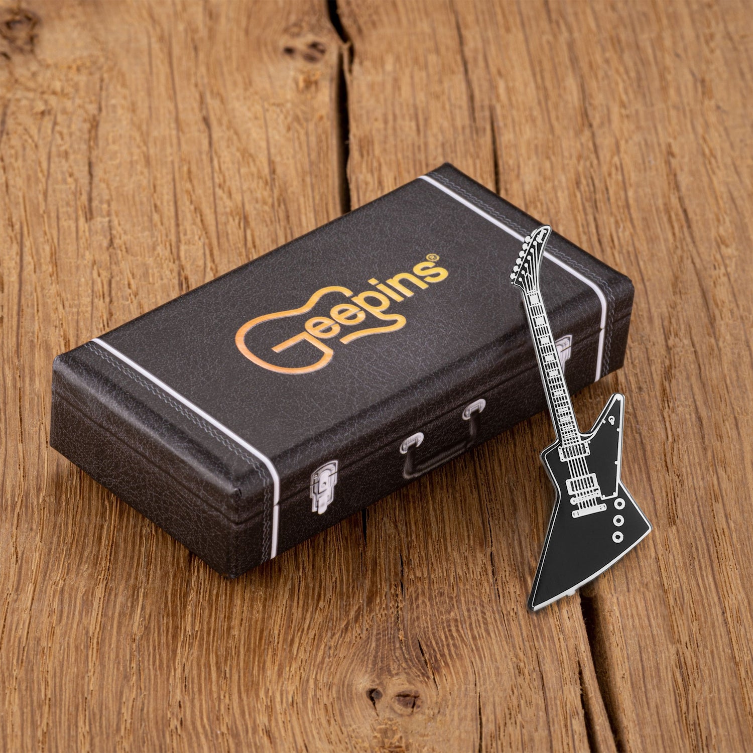 Geepin Explorer Guitar Pin - Limited Edition Collectible