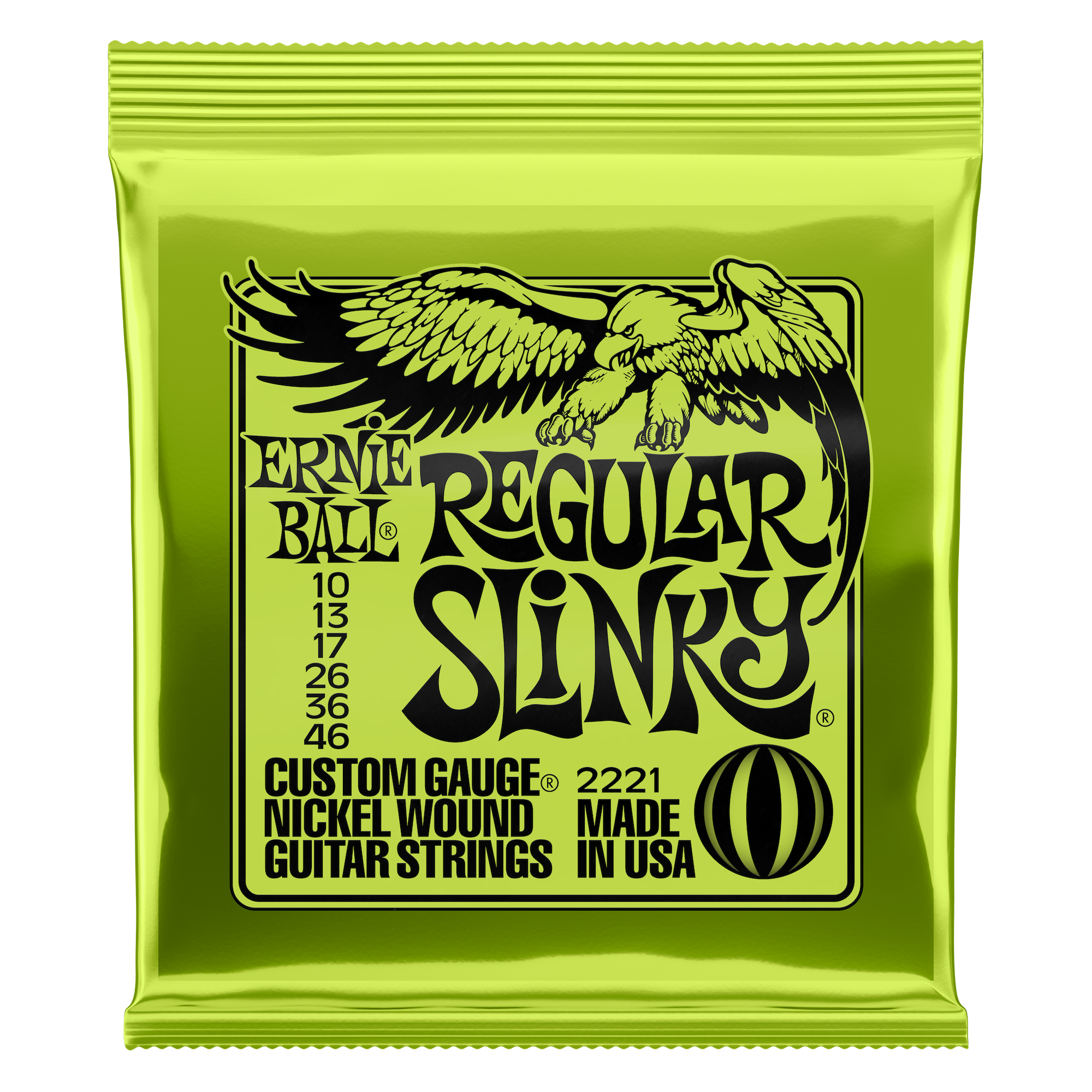 ERNIE BALL REGULAR SLINKY GUITAR STRINGS