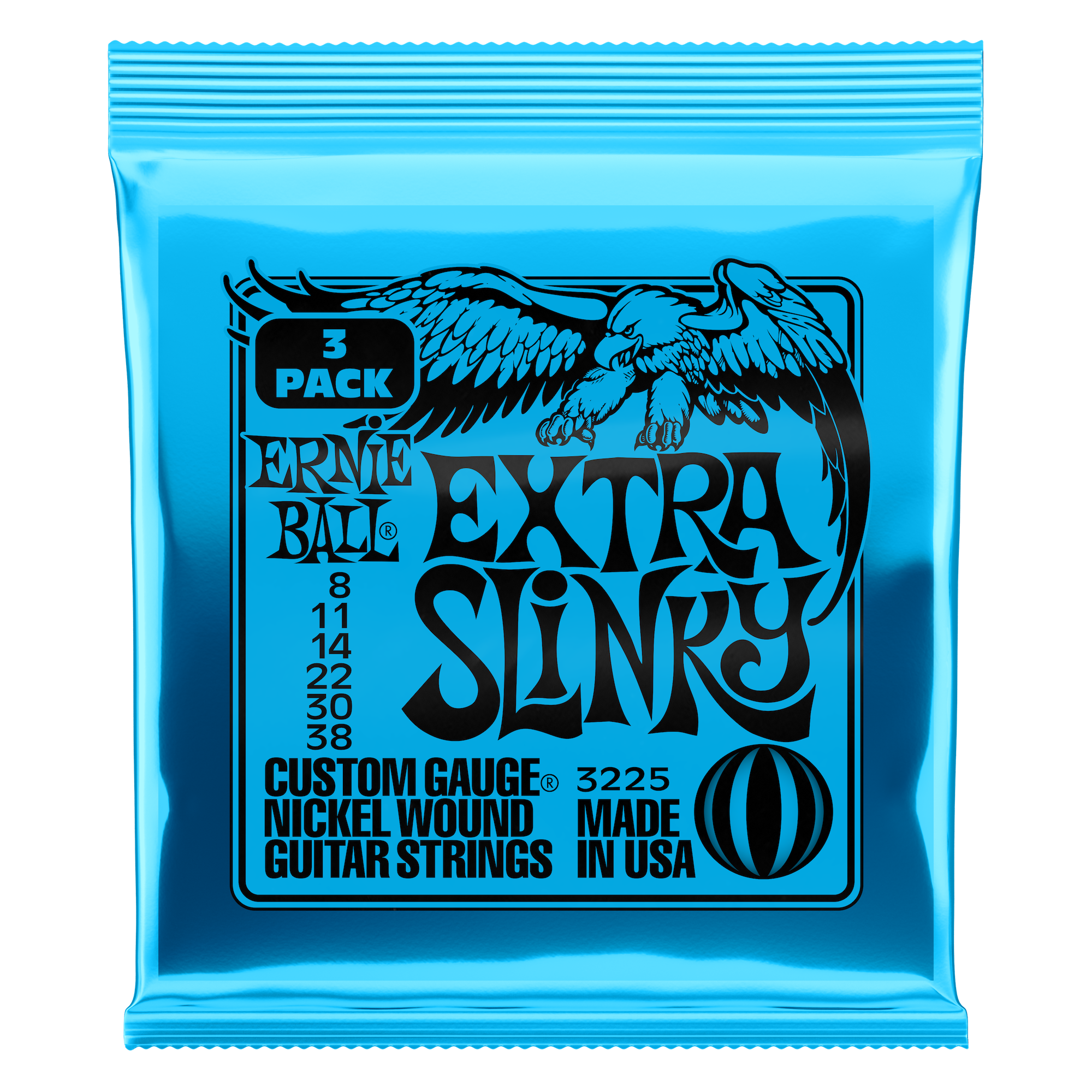 ERNIE BALL EXTRA SLINKY GUITAR STRINGS