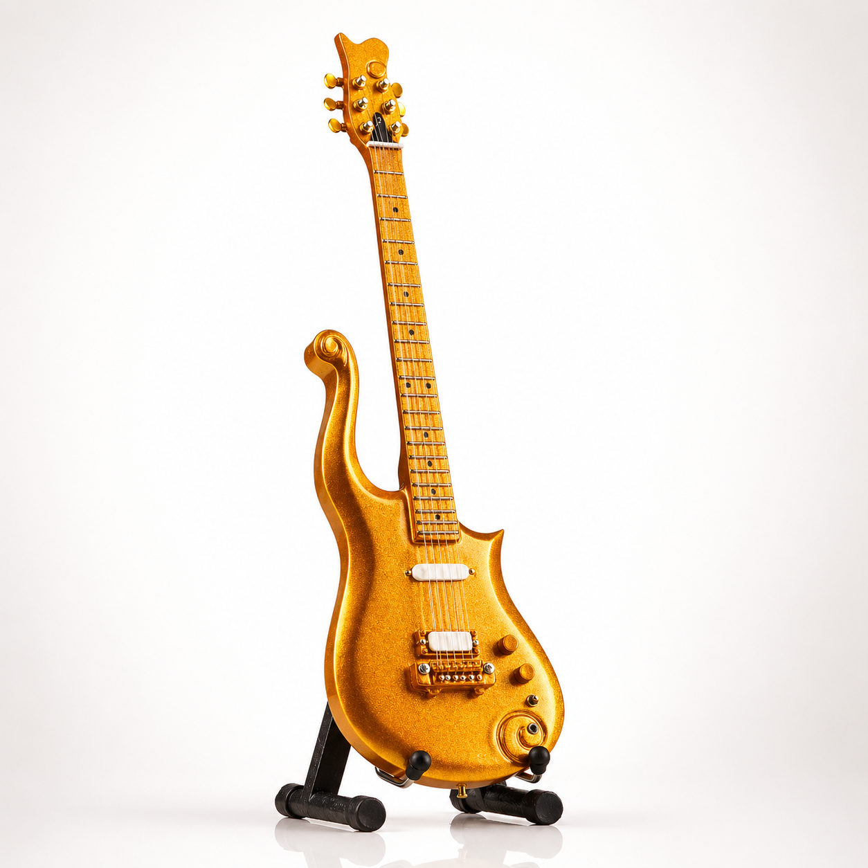 Axe Legends Mini Guitar - Prince Cloud Style Collector Model