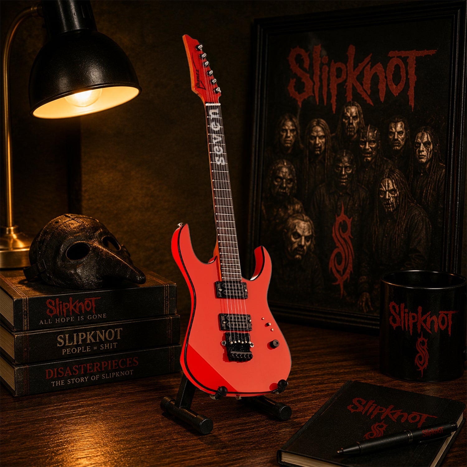 Axe Legends Mini Guitar - Slipknot Style Collector Model