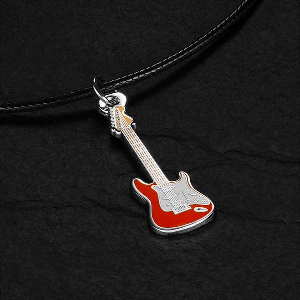 Red Strat Necklace
