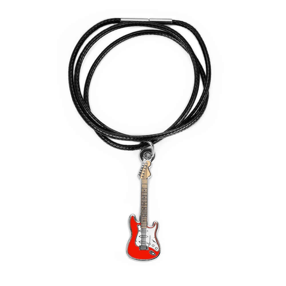 Red Strat Necklace