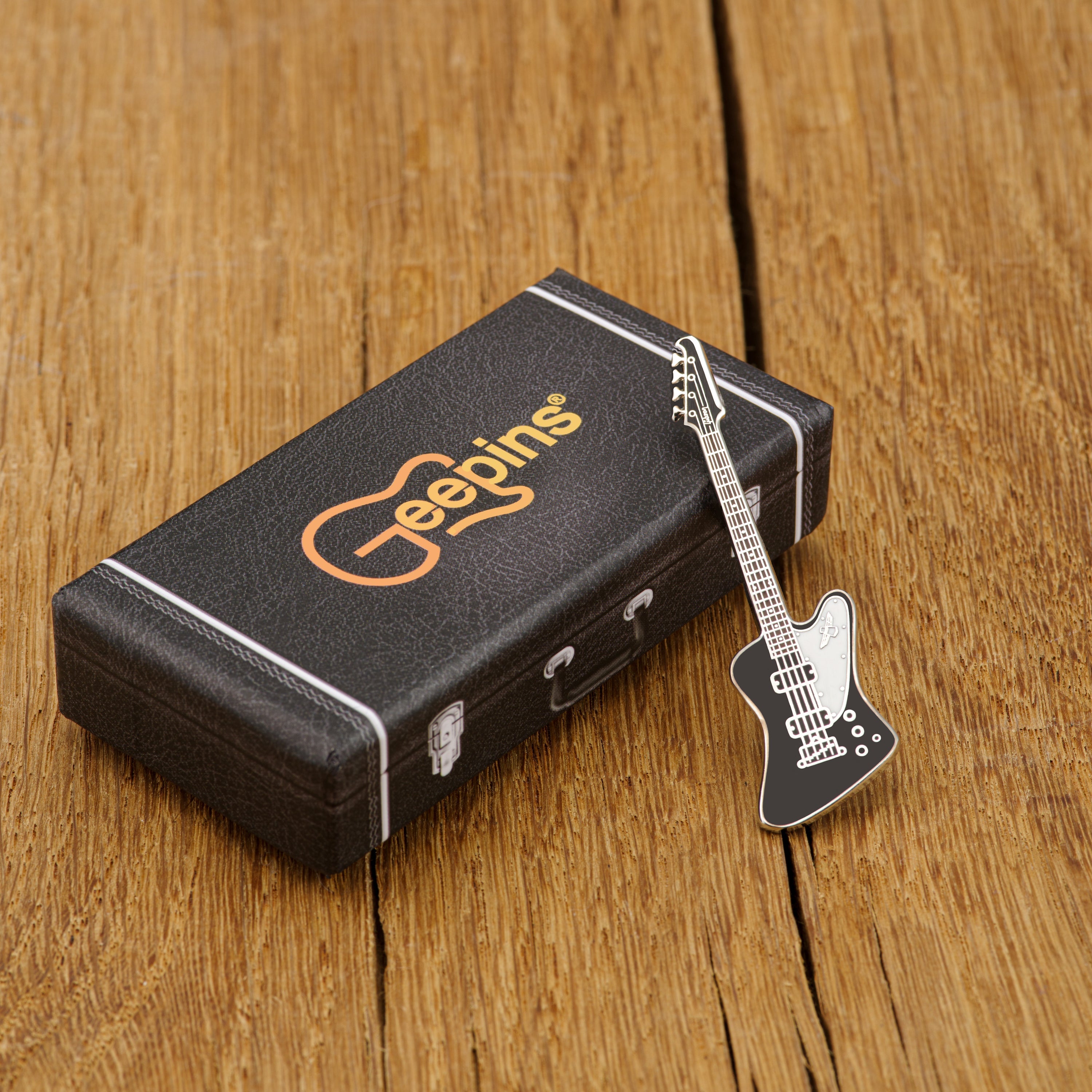 Thunderbird Style Bass Enamel Pin Badge