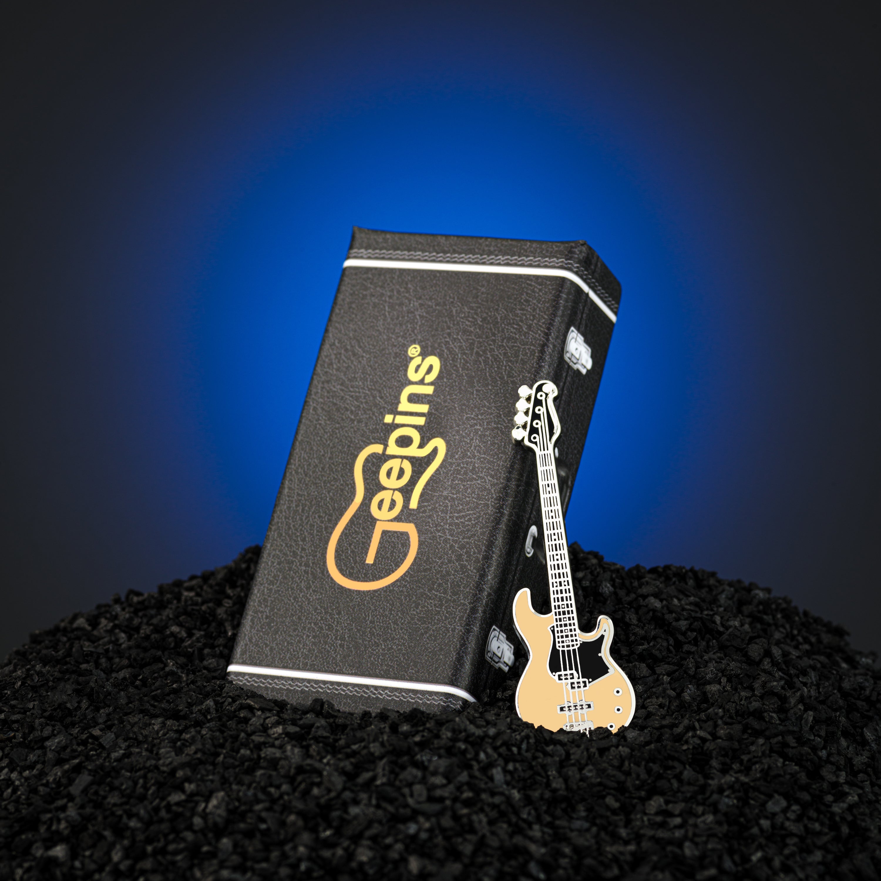 Yamaha BB Style Bass Enamel Pin Badge