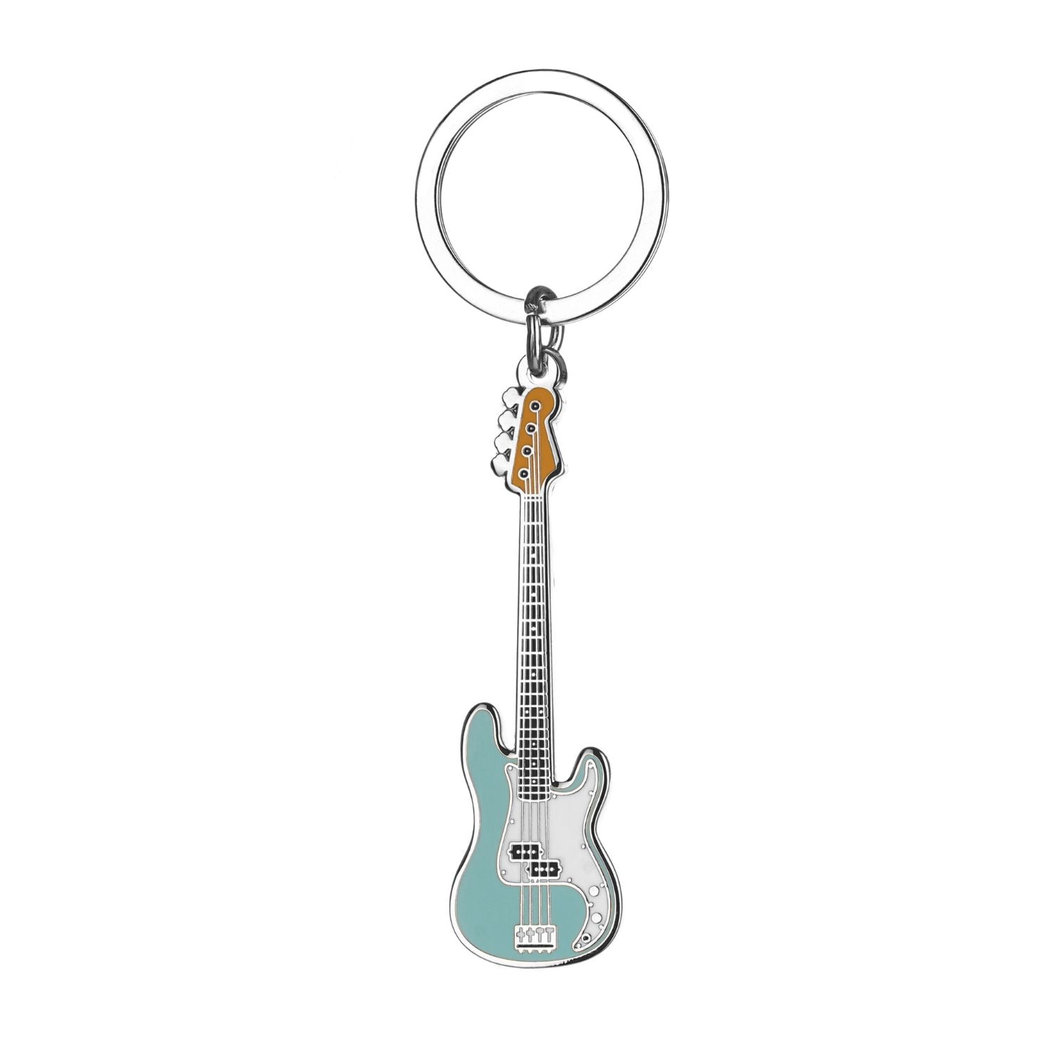Pick Geek Mini Guitar Keyrings - Guitar & Bass Keyring Collection