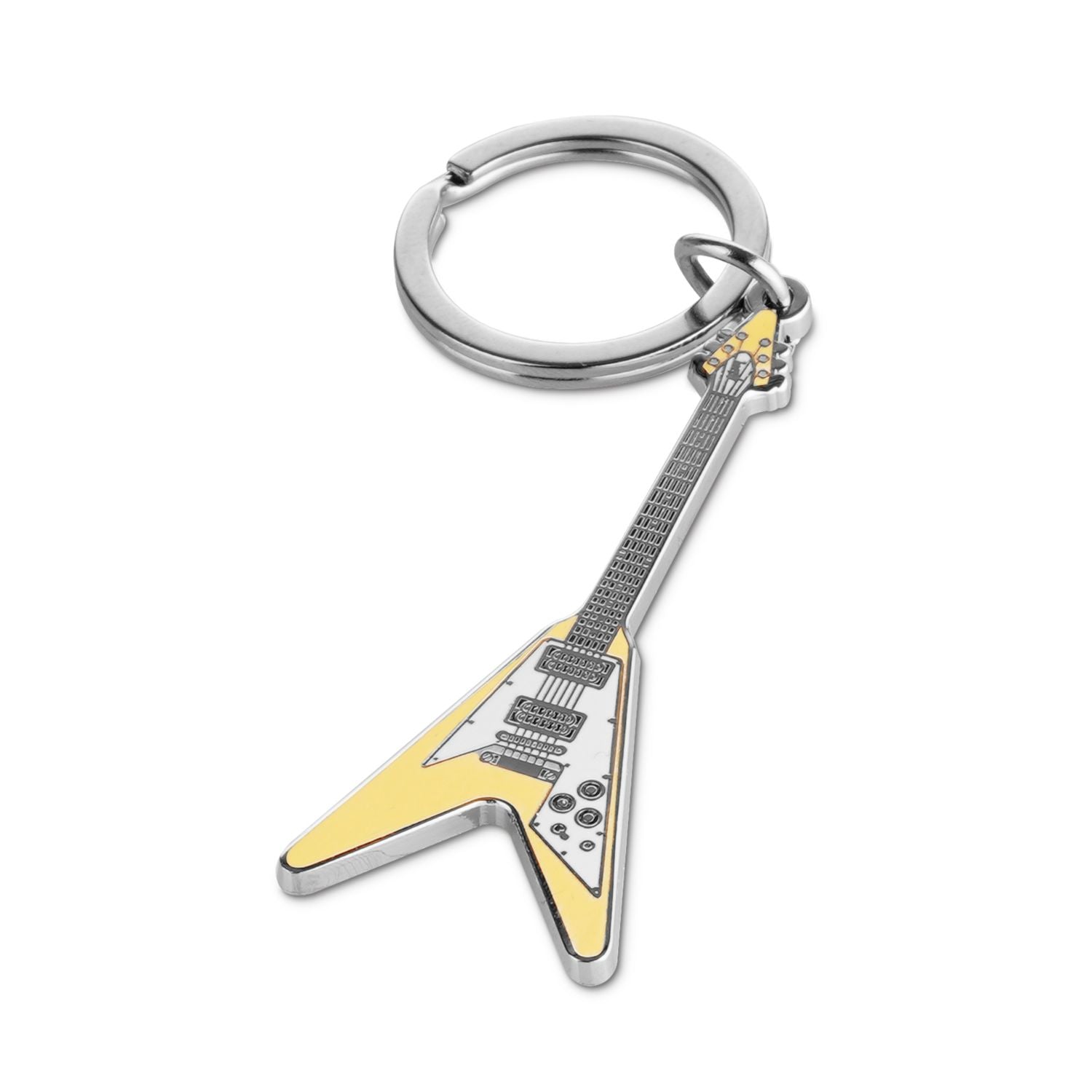 Pick Geek Mini Guitar Keyrings - Guitar & Bass Keyring Collection