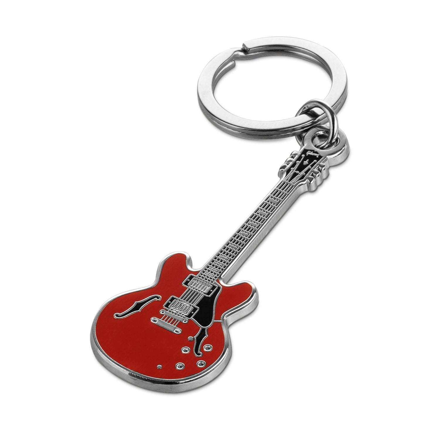Pick Geek Mini Guitar Keyrings - Guitar & Bass Keyring Collection