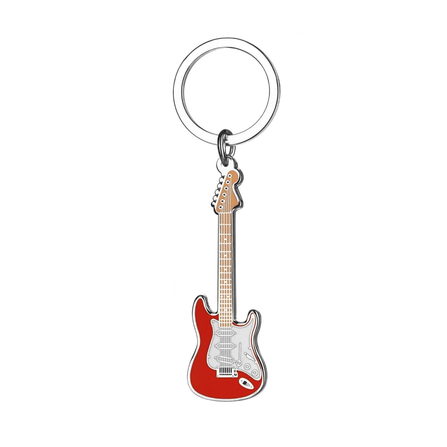 Pick Geek Mini Guitar Keyrings - Guitar & Bass Keyring Collection
