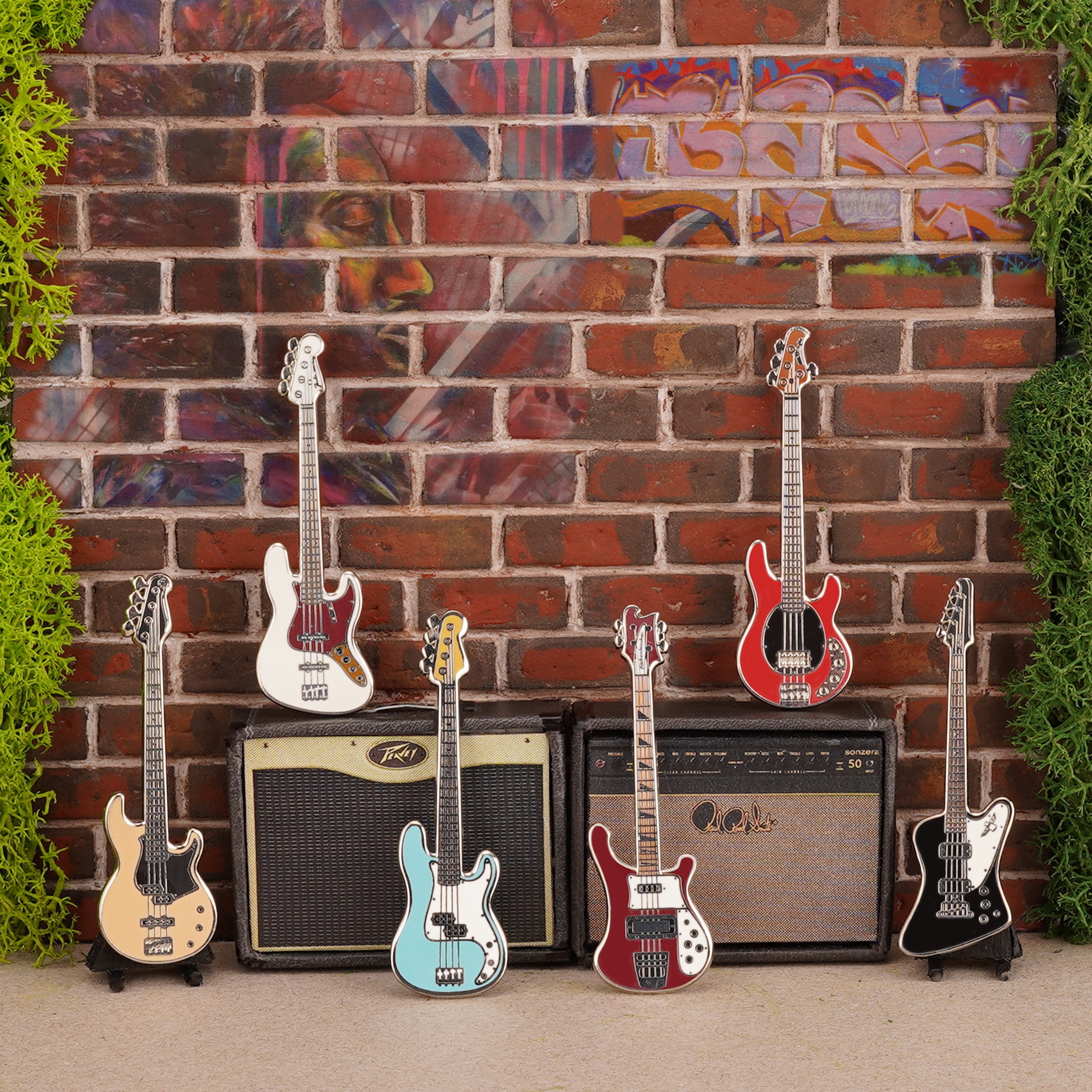 Geepin Bass 6-Pack Pin Set