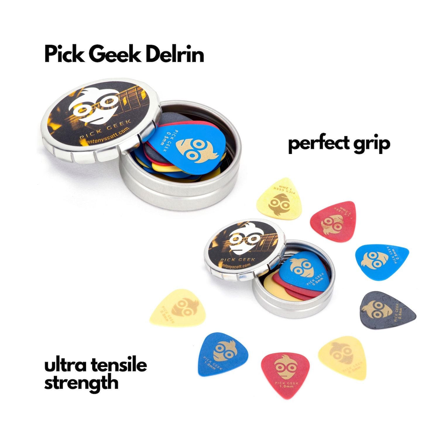 Pick Geek Custom 'Click-Clack' Pick Set