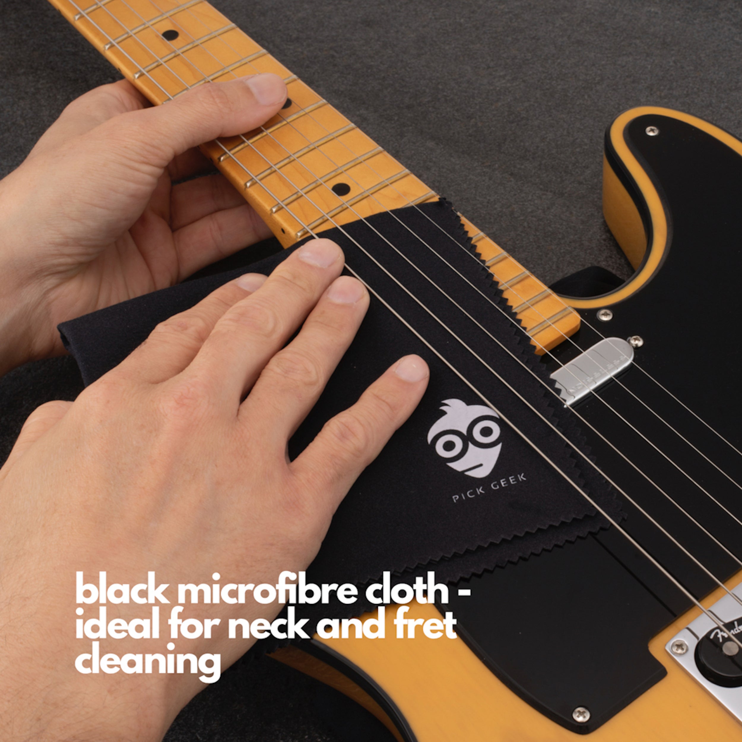 Pick Geek Microfibre Cleaning Polish Cloth Set