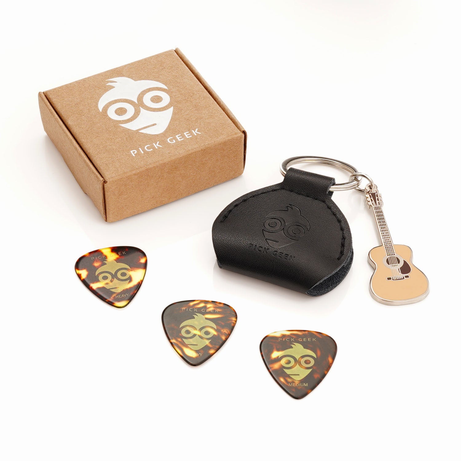 Pick Geek Martin Guitar Keyring