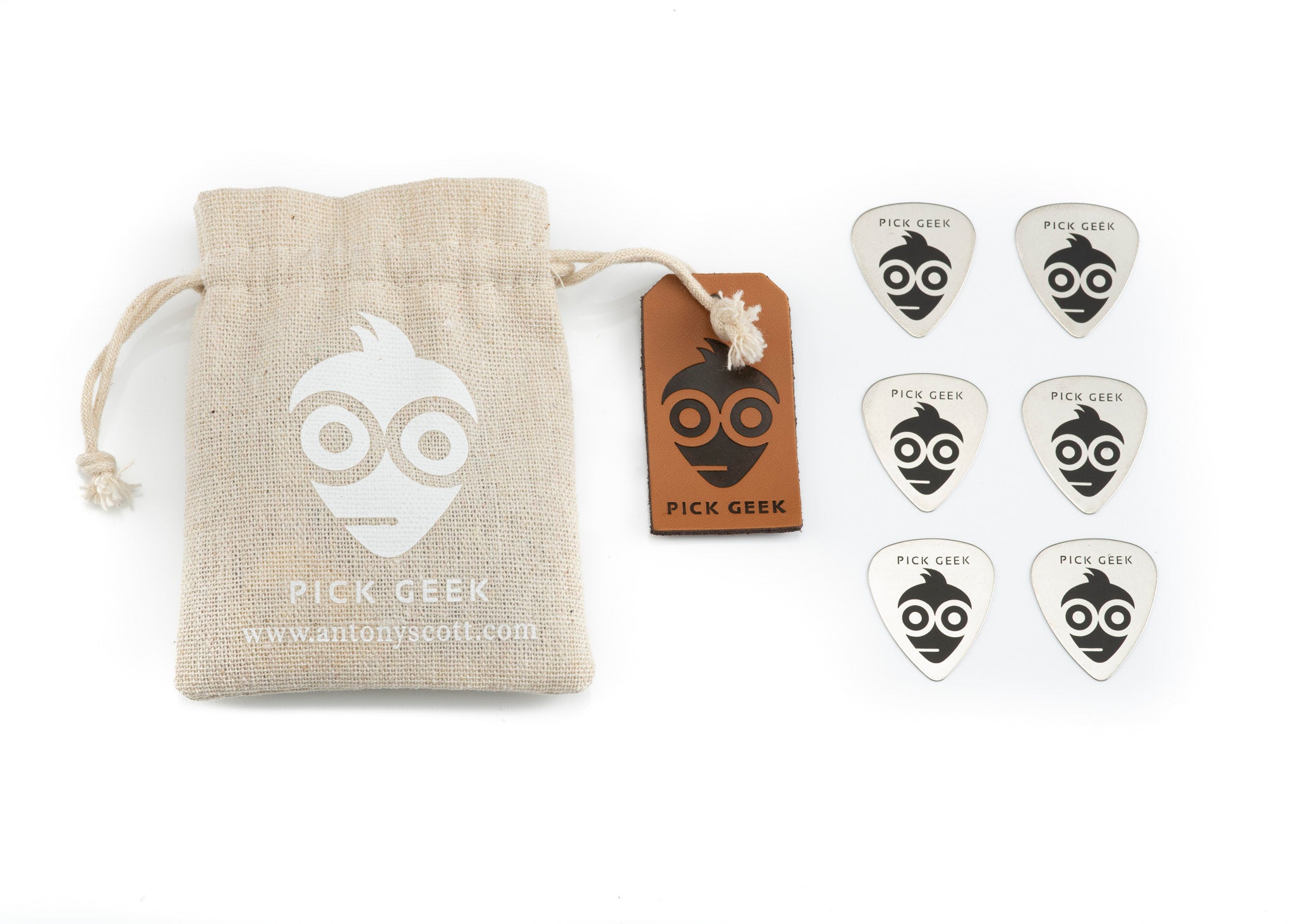 Pick Geek Steel Pick Set