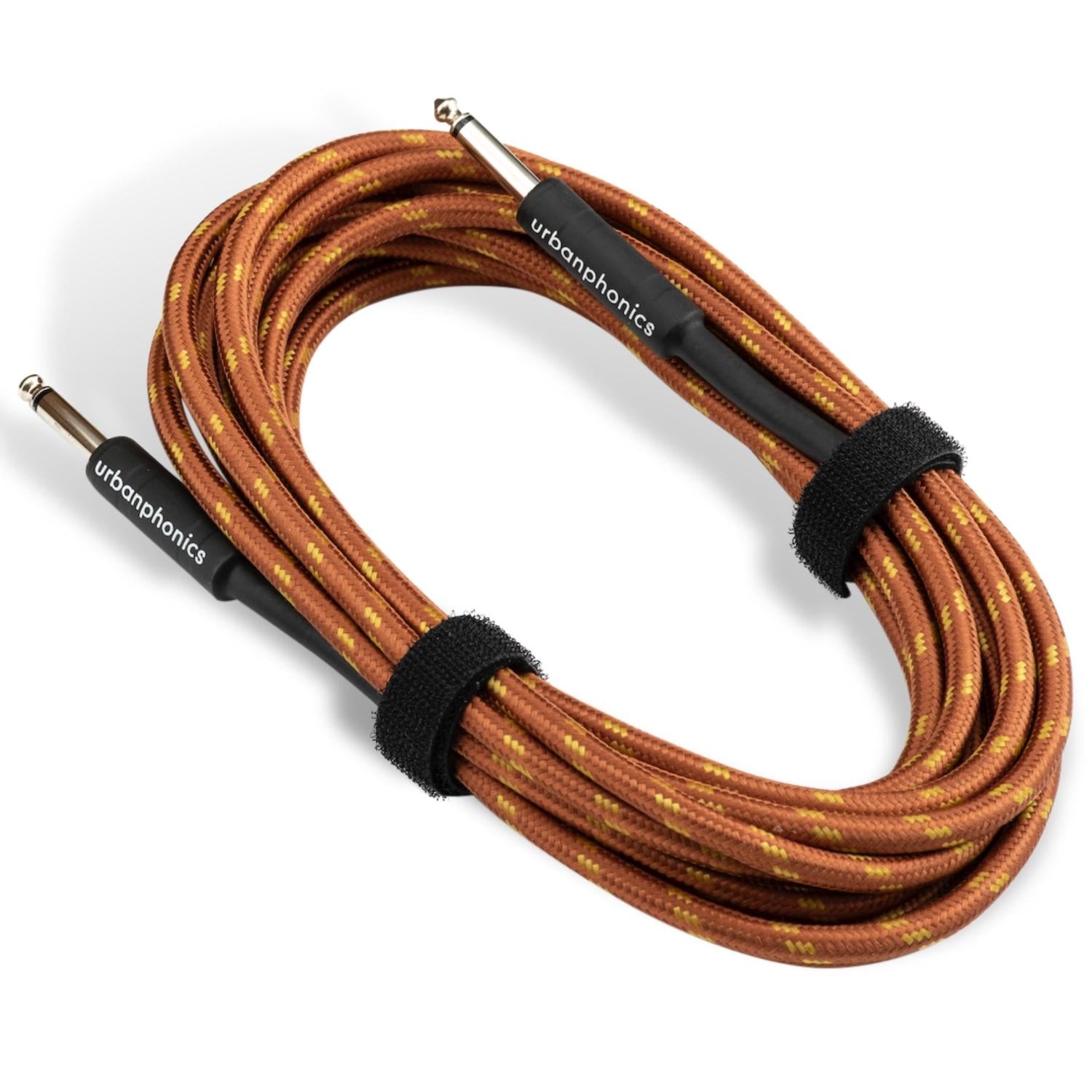 Urbanphonics Instrument Cable - Copper-Colour Tweed