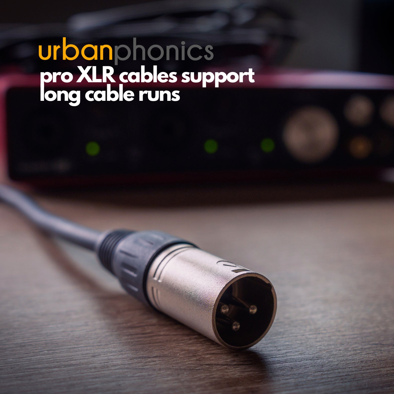 Urbanphonics XLR Mic Cable