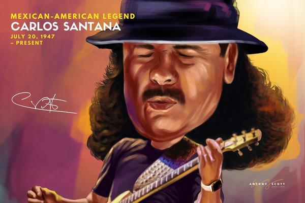 Carlos Santana: An Axe Legend Who Never Quits