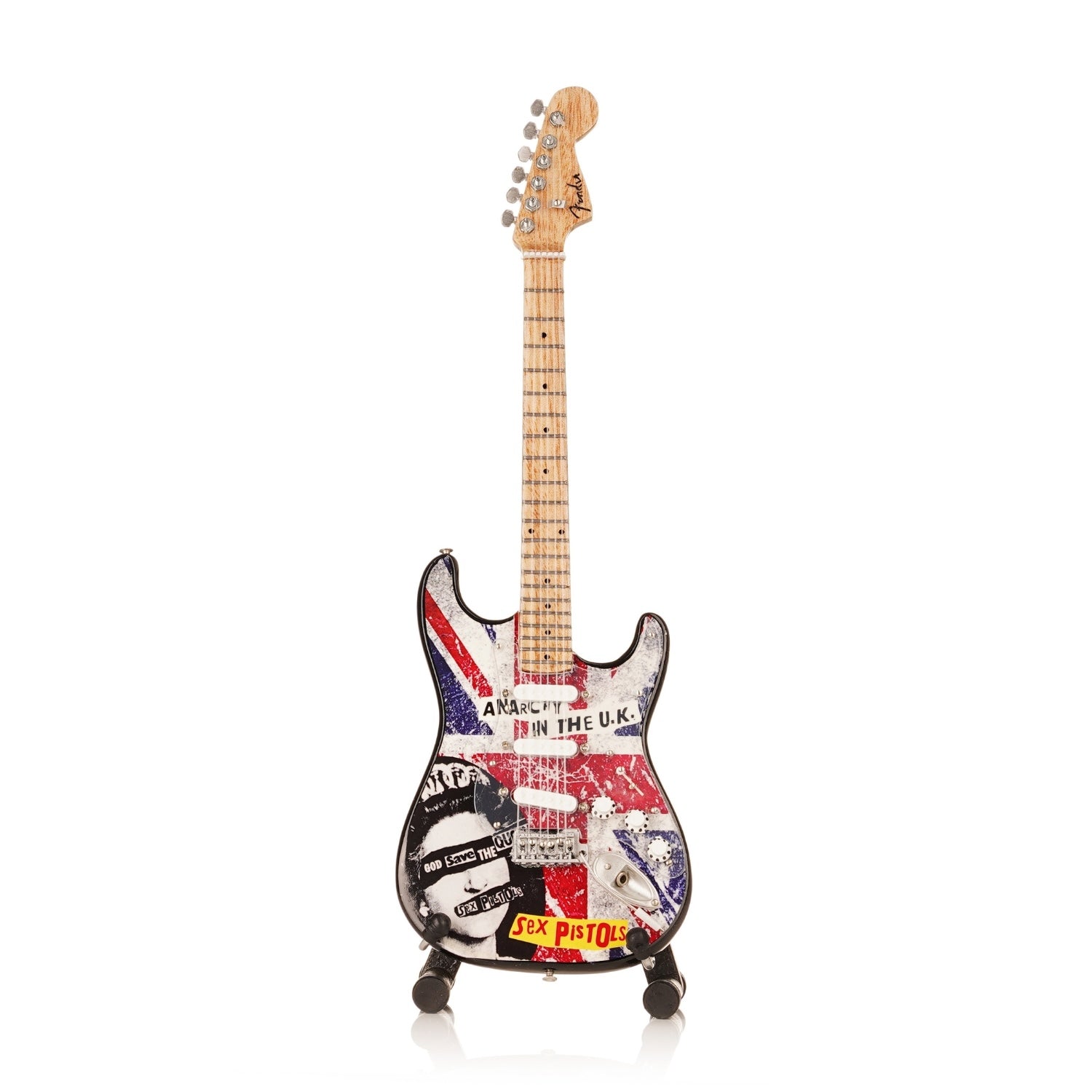Guitar Minis - Sex Pistols Strat Union Jack