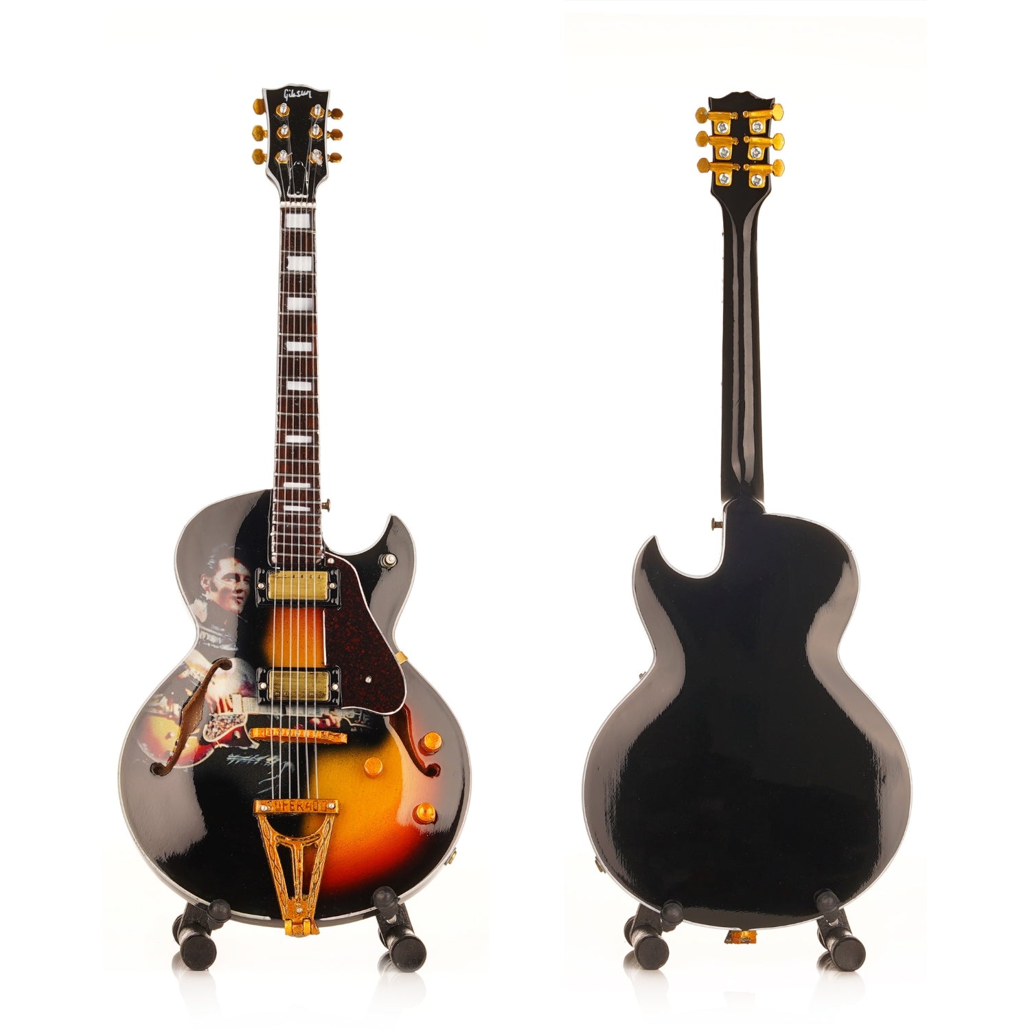 Axe Legends Mini Guitar - Elvis Acoustic Style Collector Model