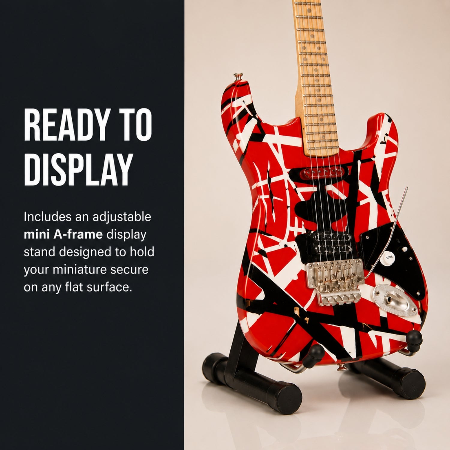 Axe Legends EVH Frankenstrat Mini Guitar