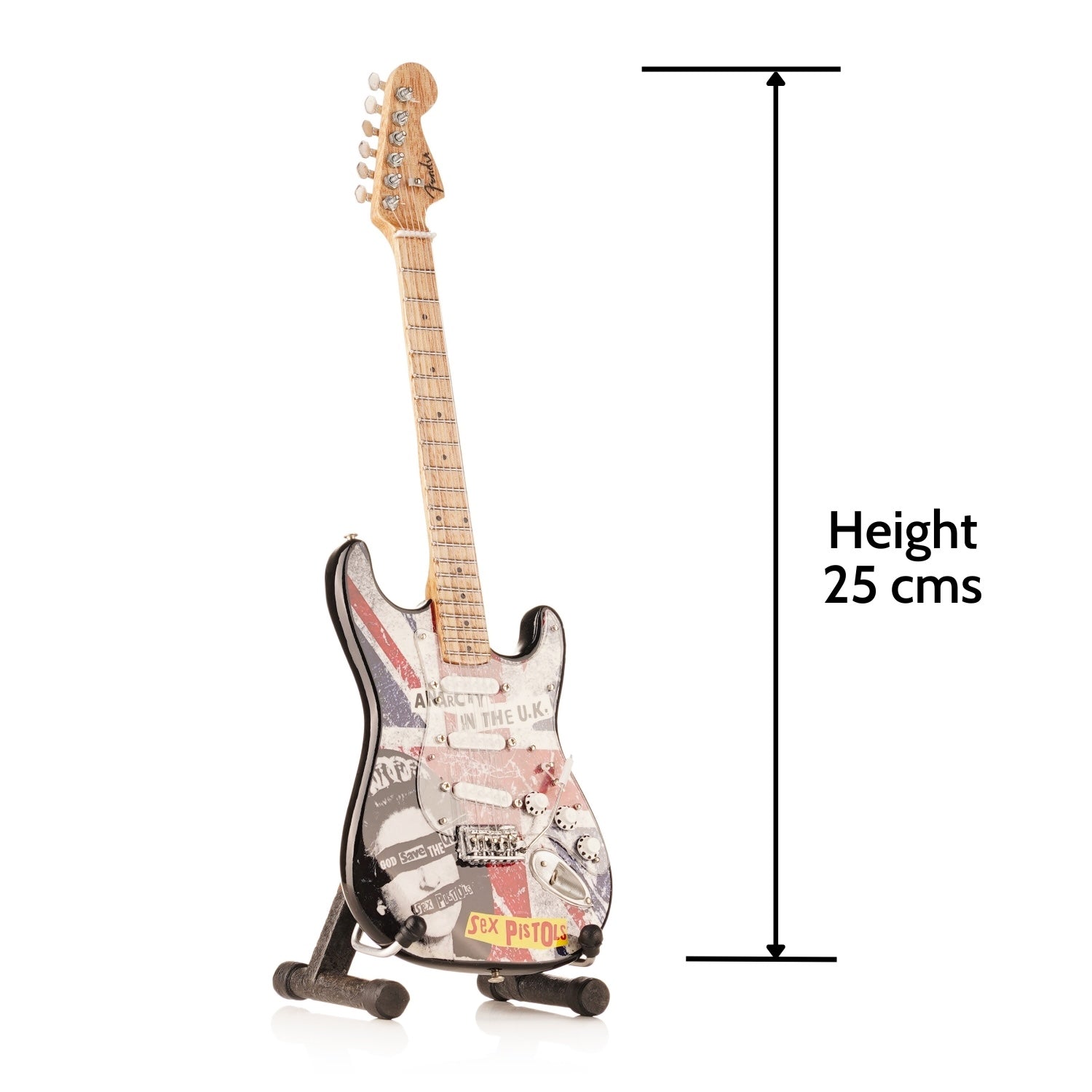 Guitar Minis - Sex Pistols Strat Union Jack