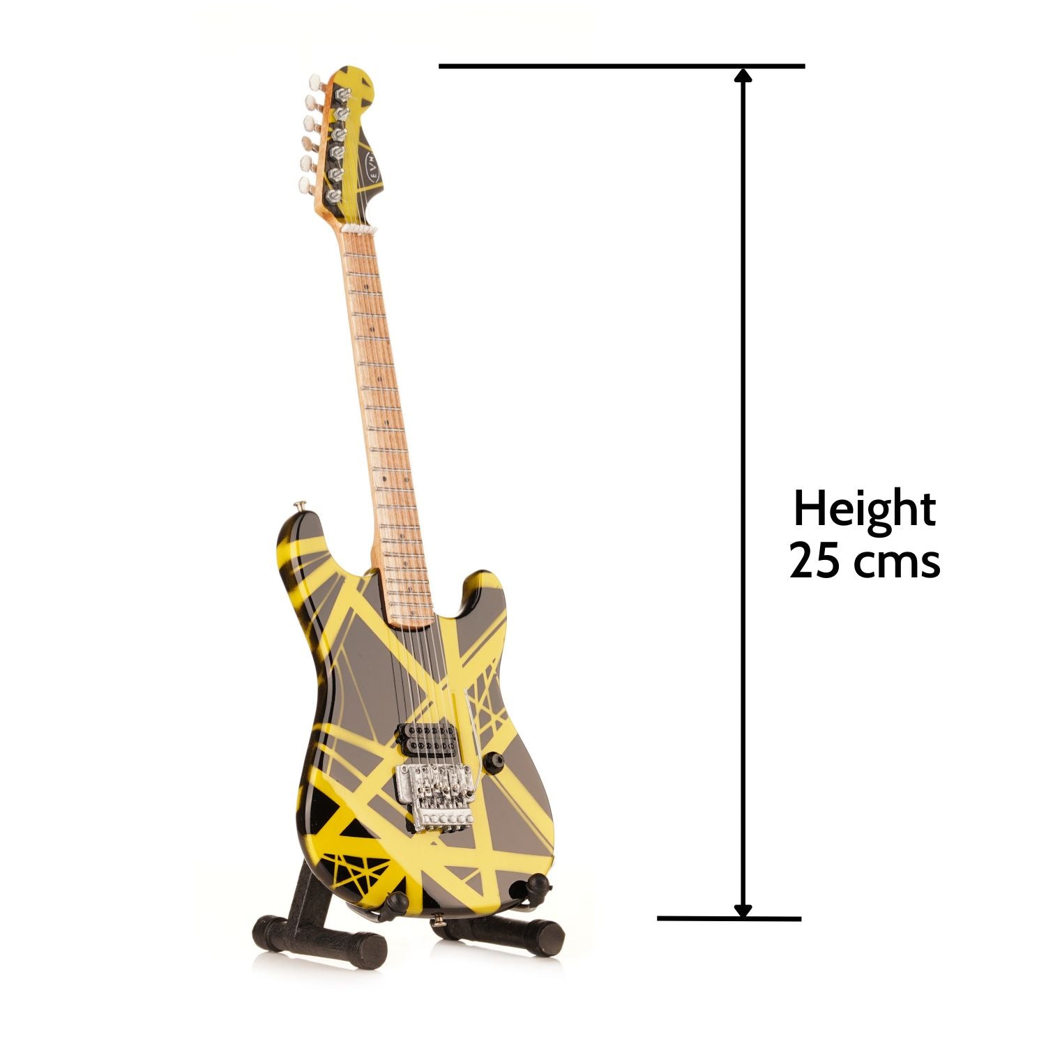Axe Legends Mini Guitar - EVH Bumblebee Style Collector Model