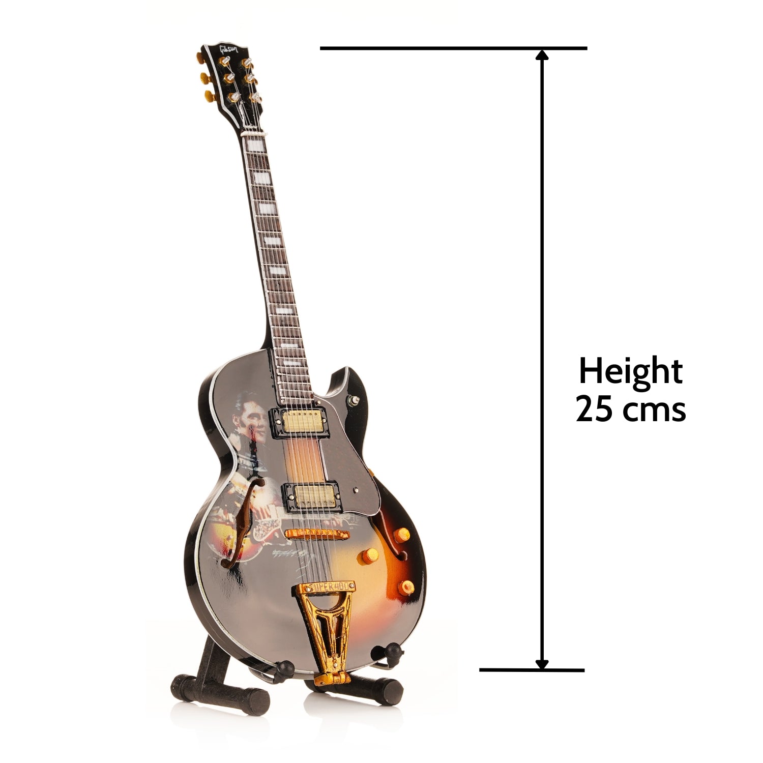 Axe Legends Mini Guitar - Elvis Acoustic Style Collector Model