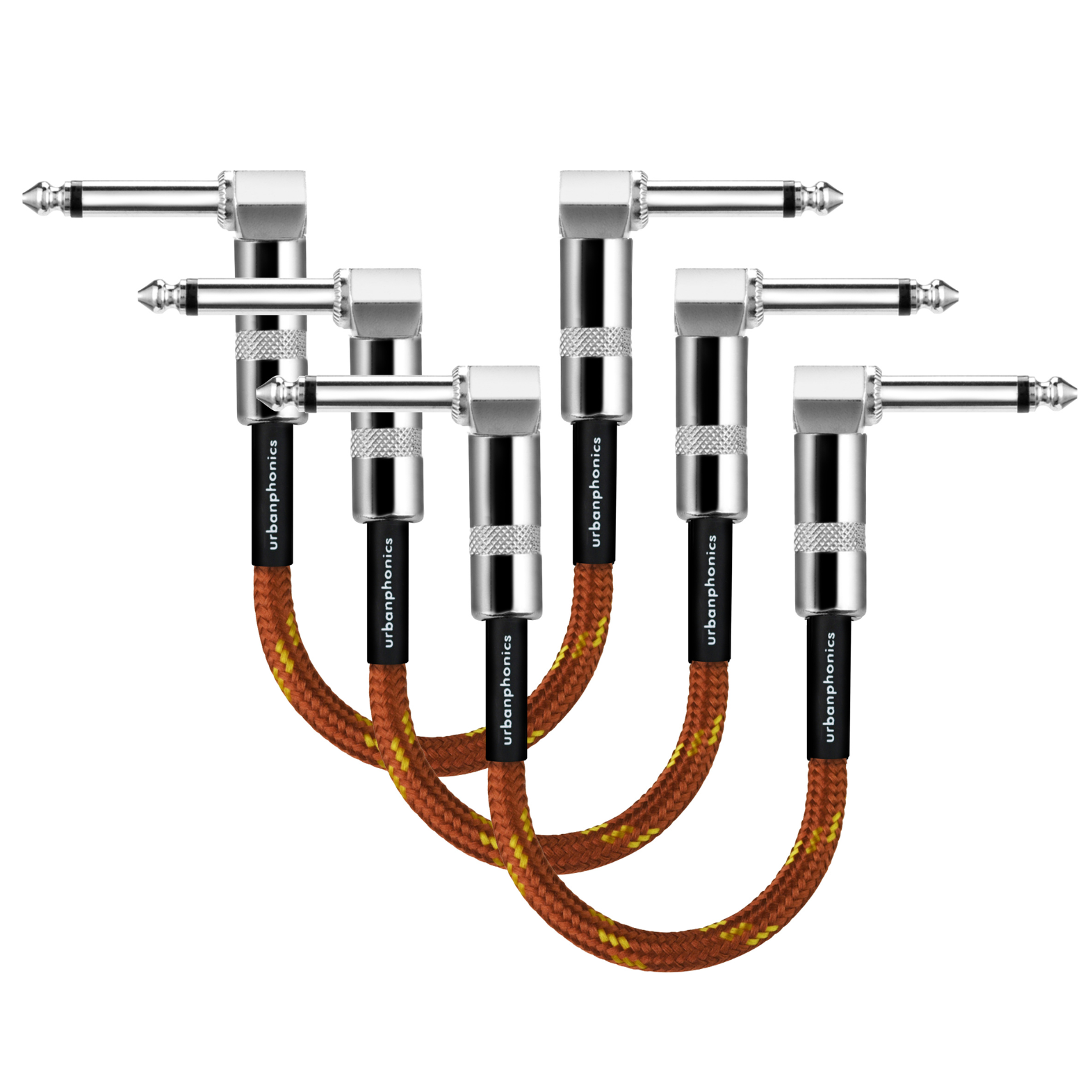 Urbanphonics Patch Cable - Copper Colour Tweed