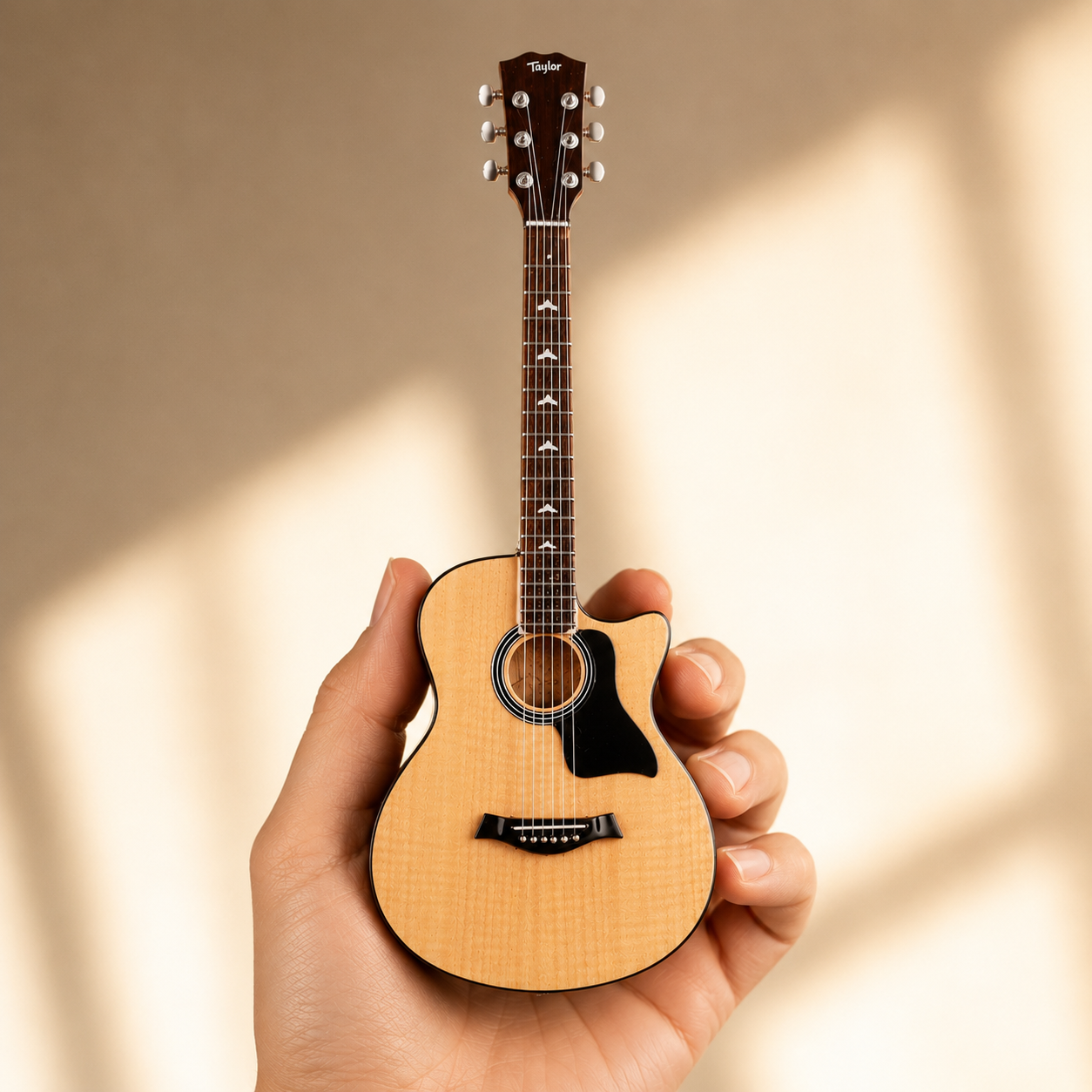 Axe Legends Mini Guitar - Taylor Acoustic Style Collector Model