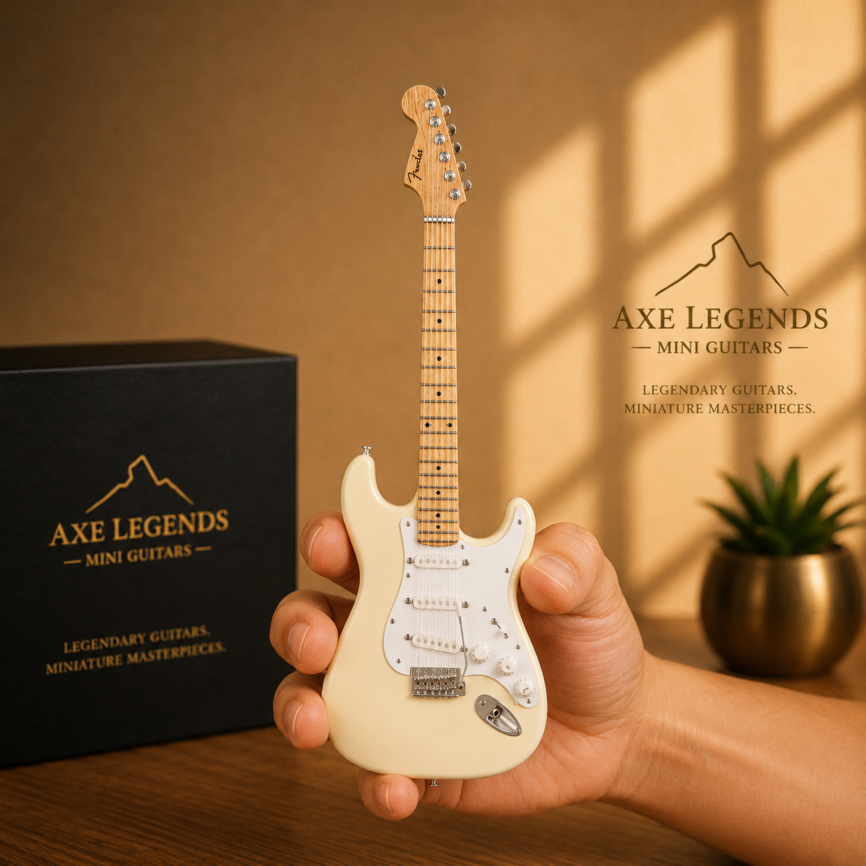 Axe Legends Mini Guitar - Jimi Hendrix Style Collector Model