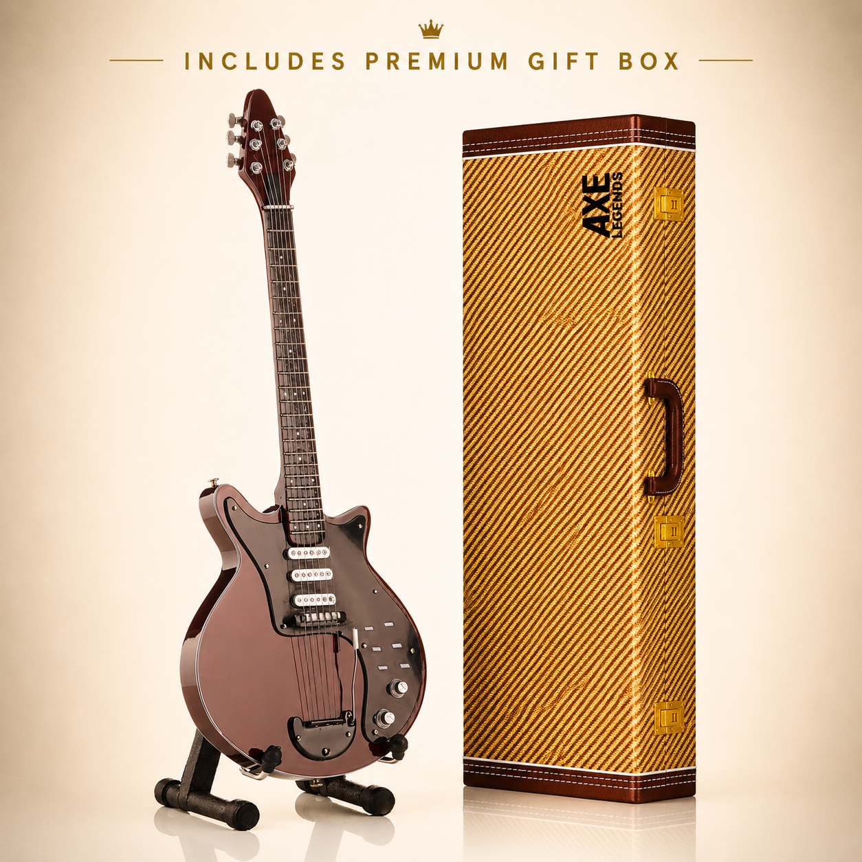 Axe Legends Mini Guitar - Brian May Style Collector Model