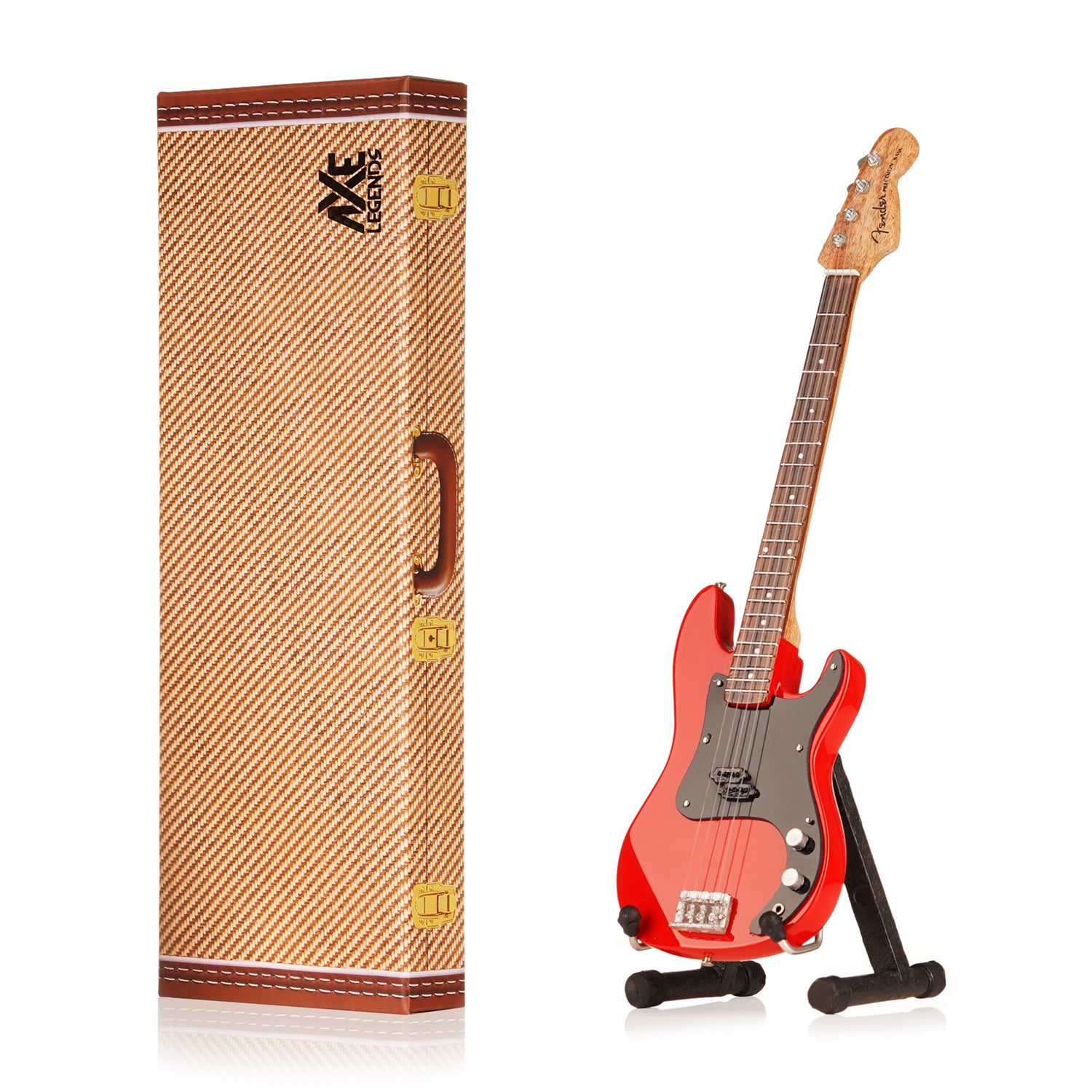 Axe Legends Mini Bass Guitar - Precision Bass Style Collector Model