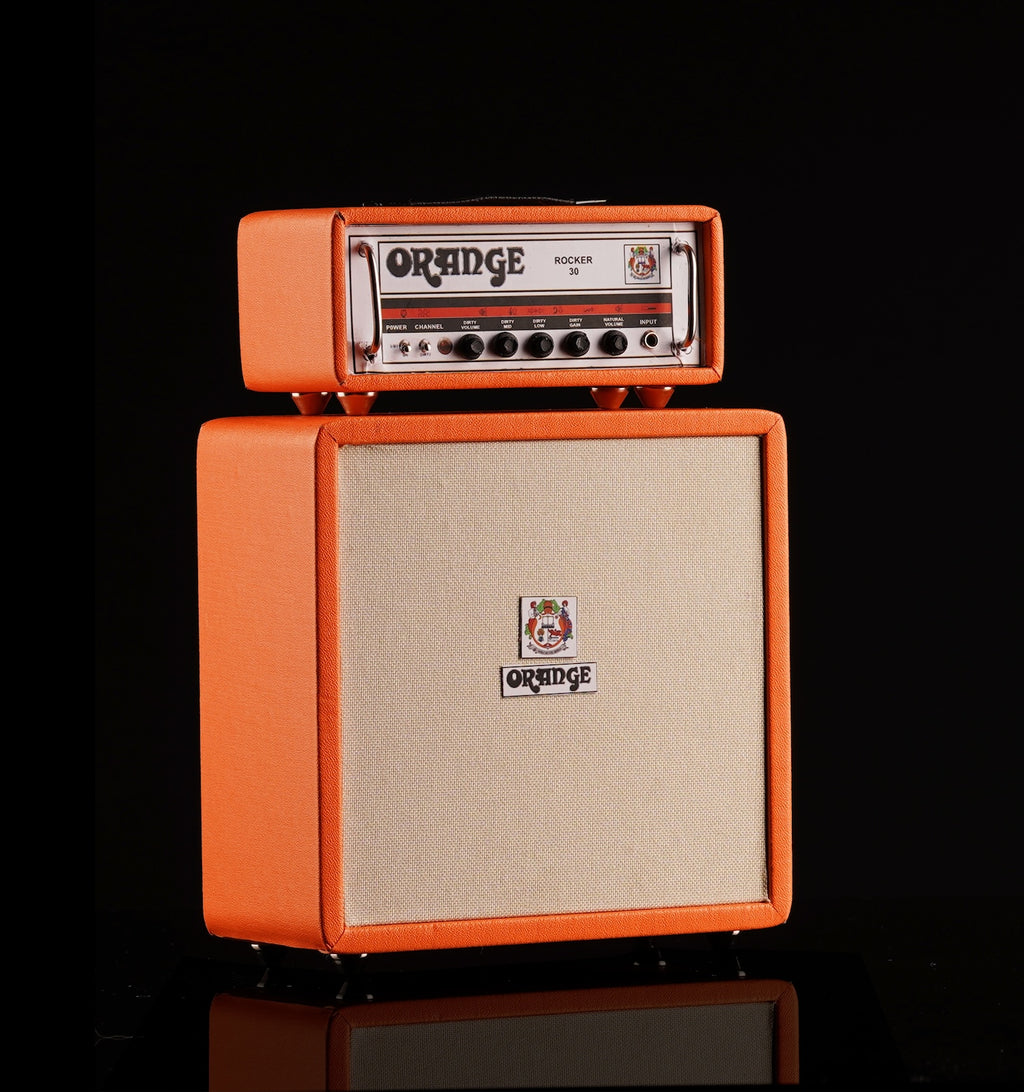 Axe Legends Mini Amp Stack - Orange Rocker Style Display Model