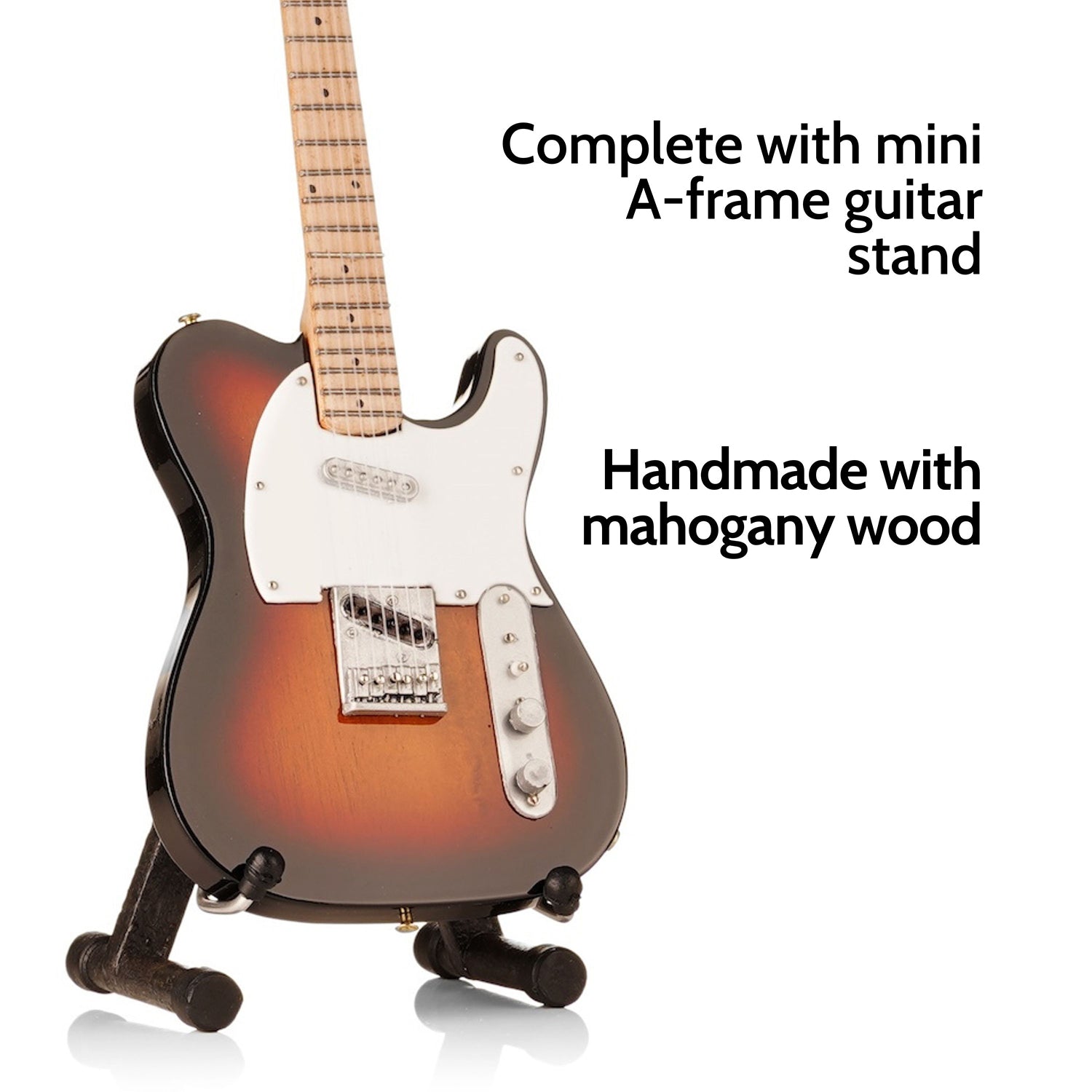 Axe Legends Mini Guitar - Sunburst Radiohead Style Collector Model