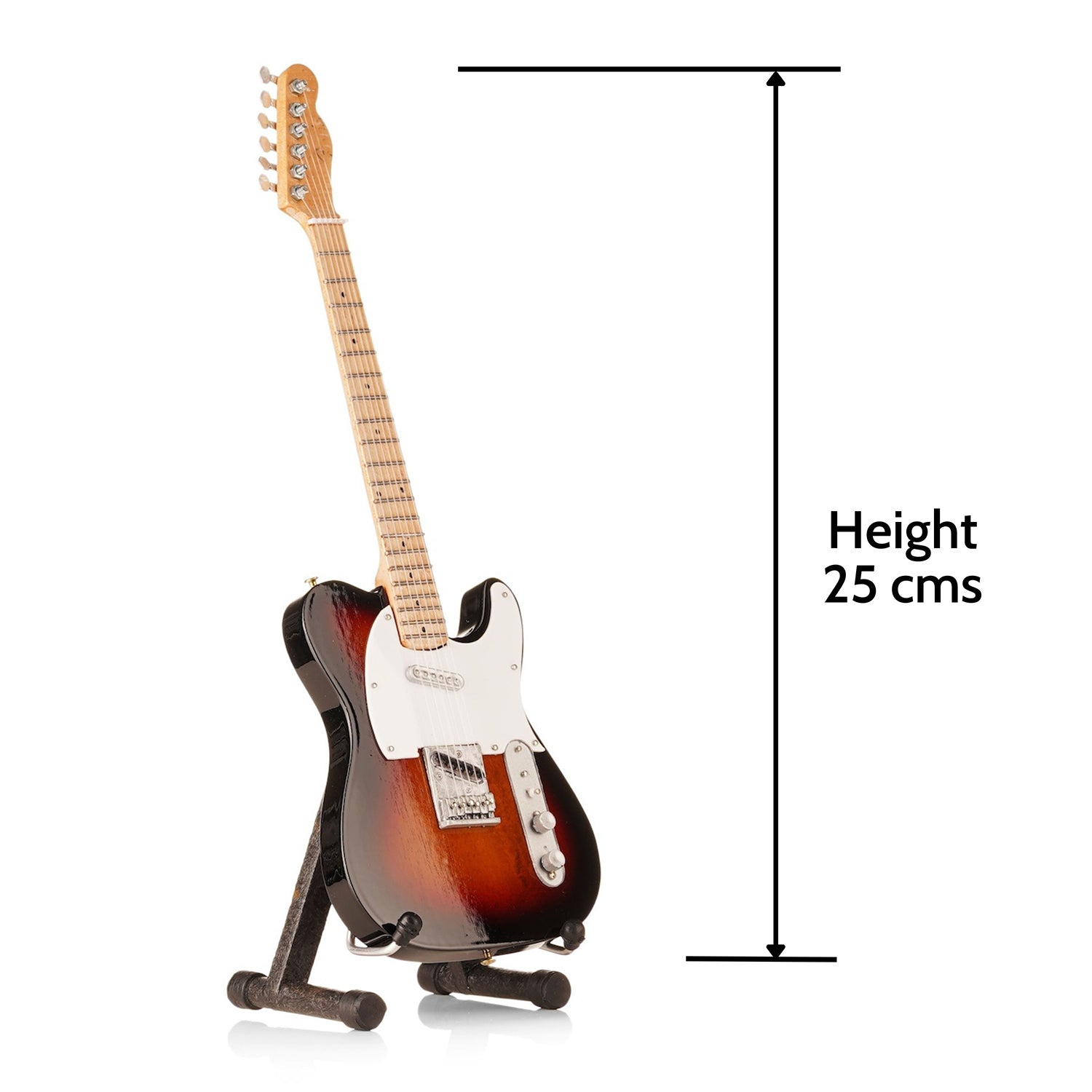 Axe Legends Mini Guitar - Sunburst Radiohead Style Collector Model