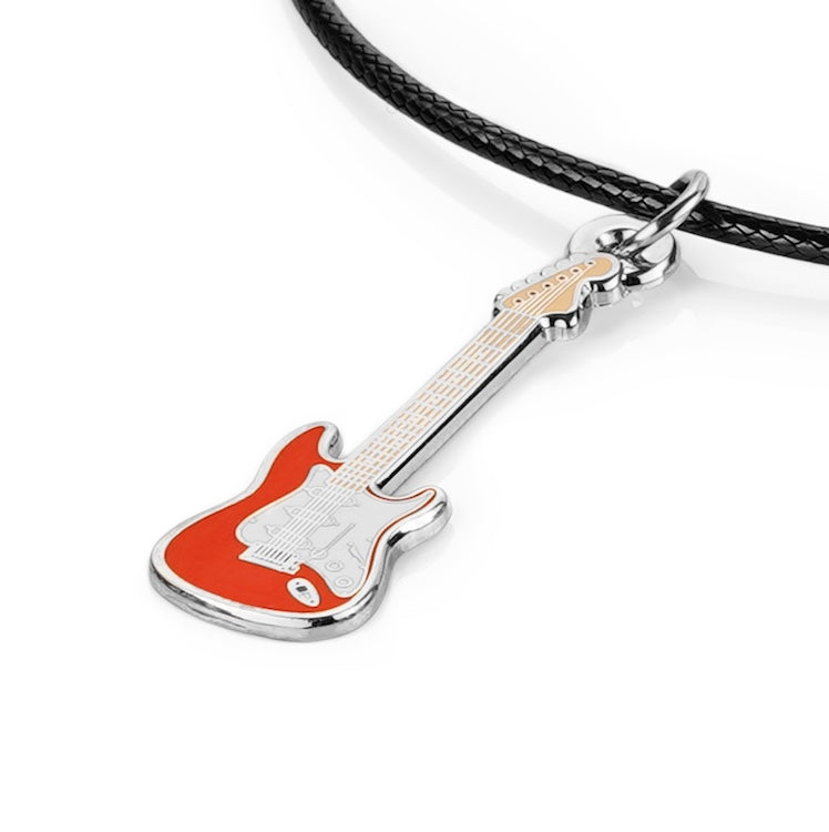 Rock Guitar Necklace