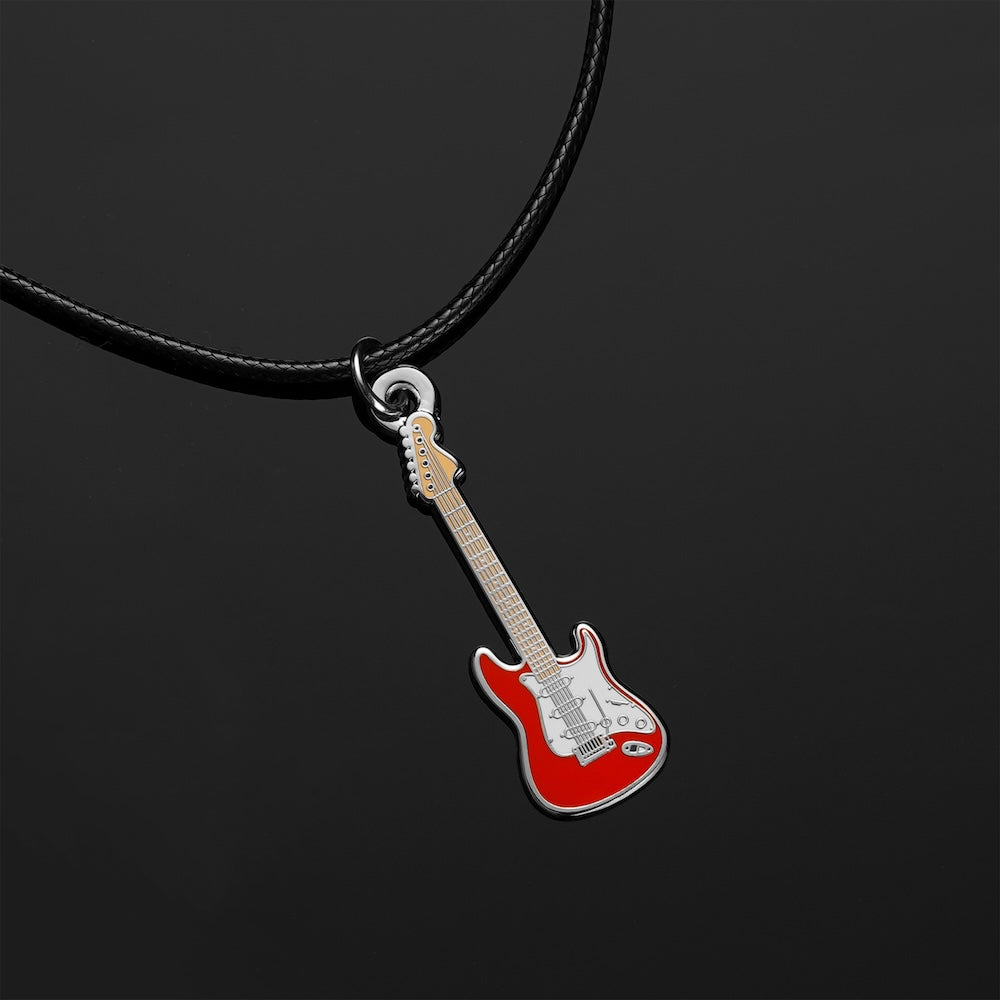 Rock Guitar Necklace