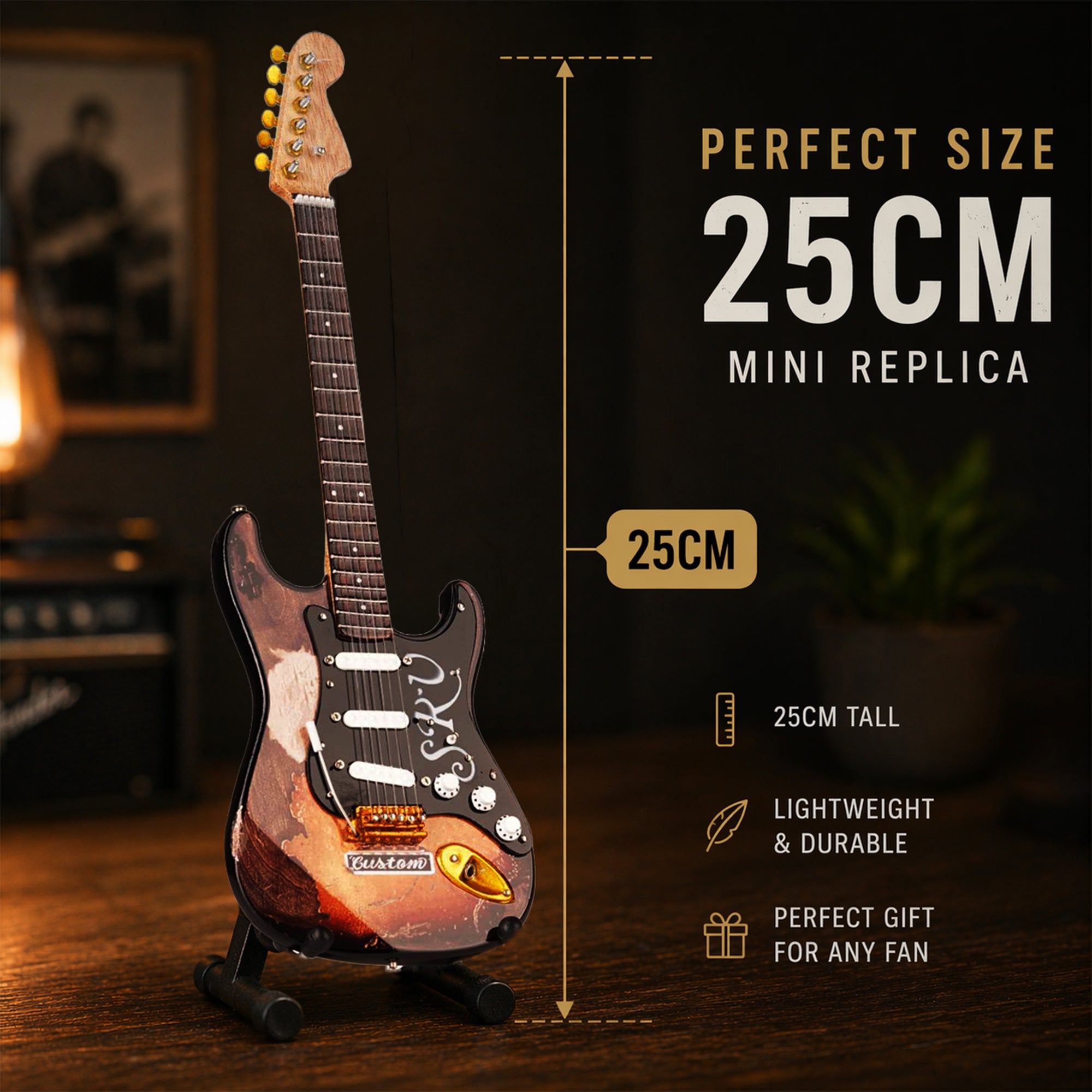 Stevie Ray Vaughan Mini Guitar