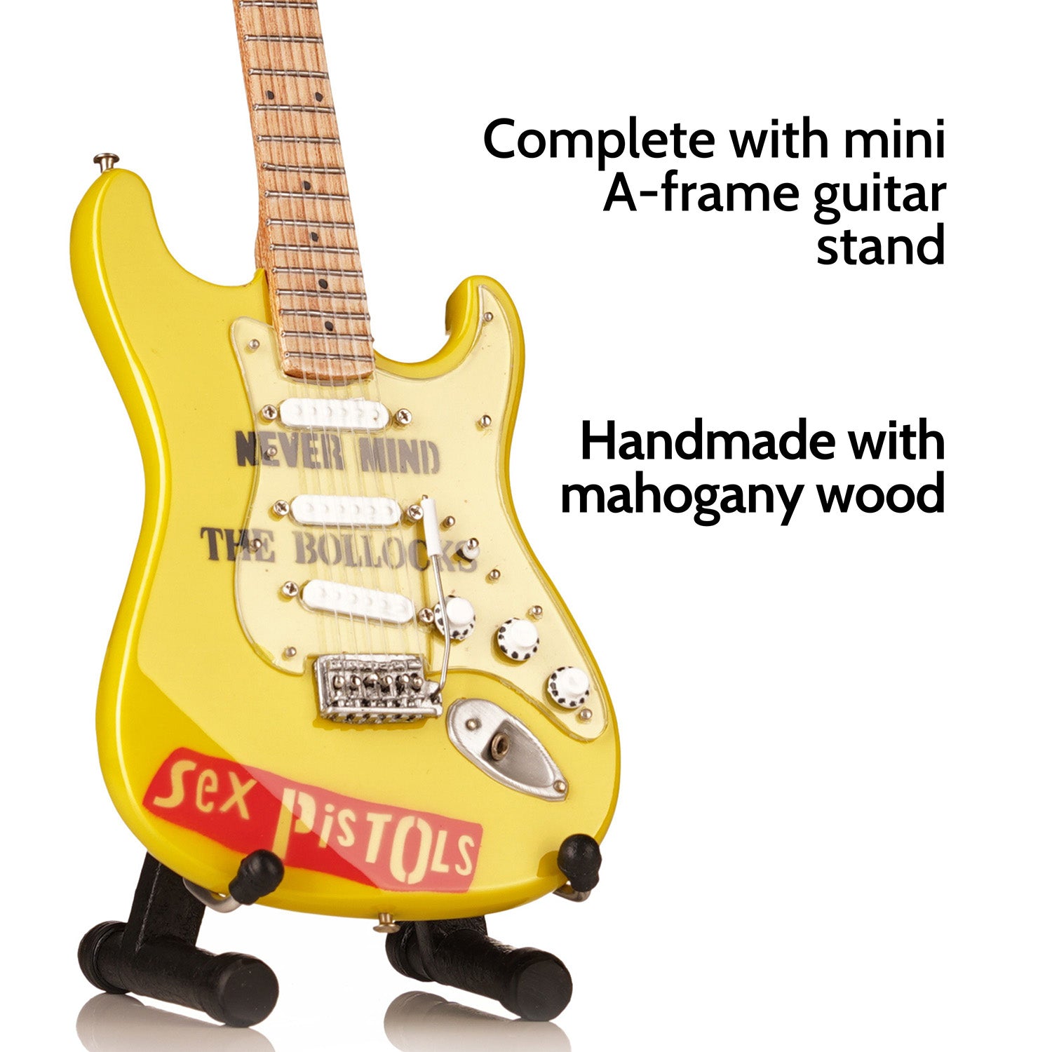 Axe Legends Mini Guitar - Sex Pistols Style Collector Model