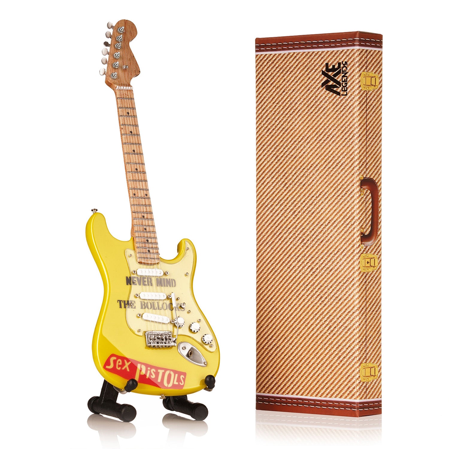 Axe Legends Mini Guitar - Sex Pistols Style Collector Model