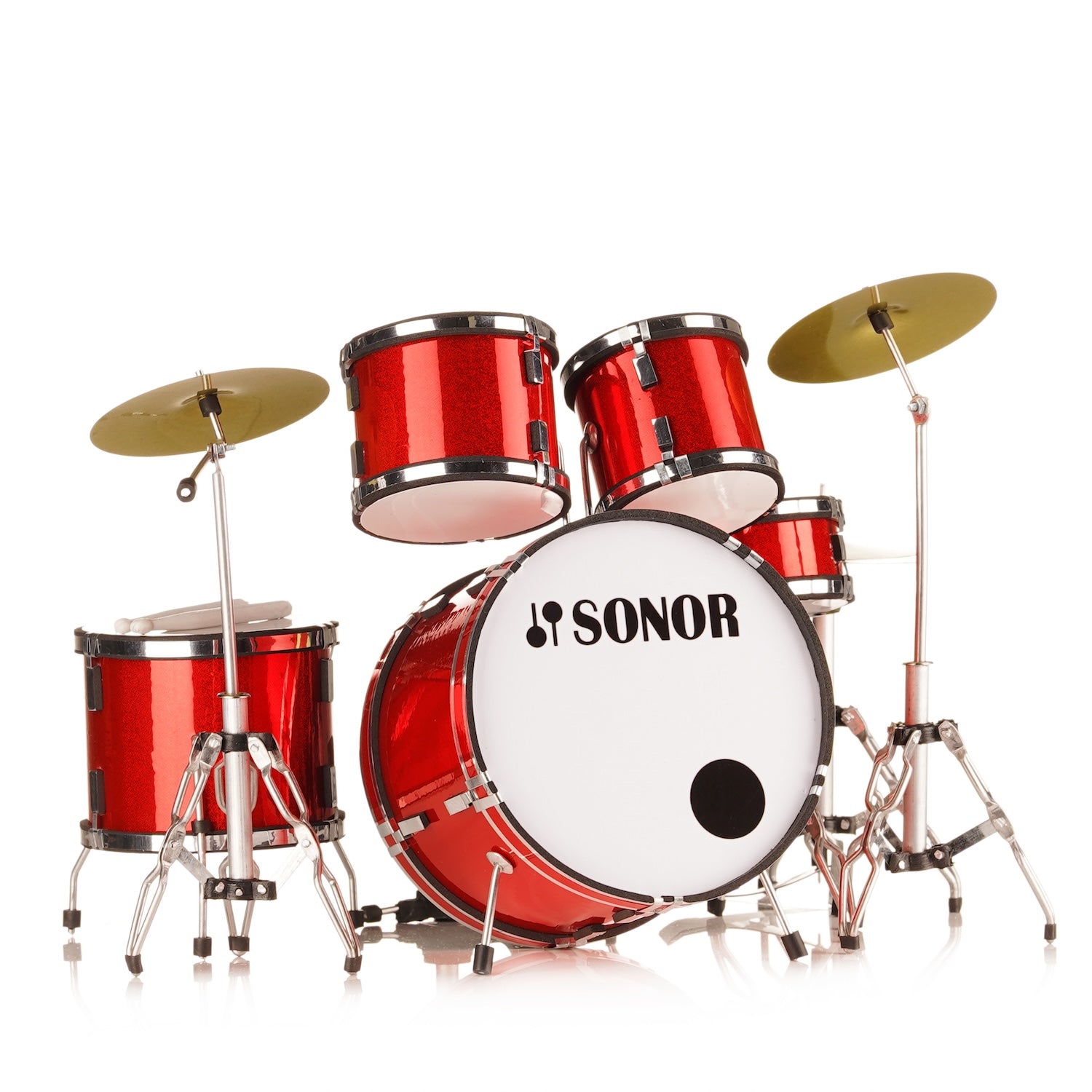 Drum Minis - Sonor Red Mini Drum Set